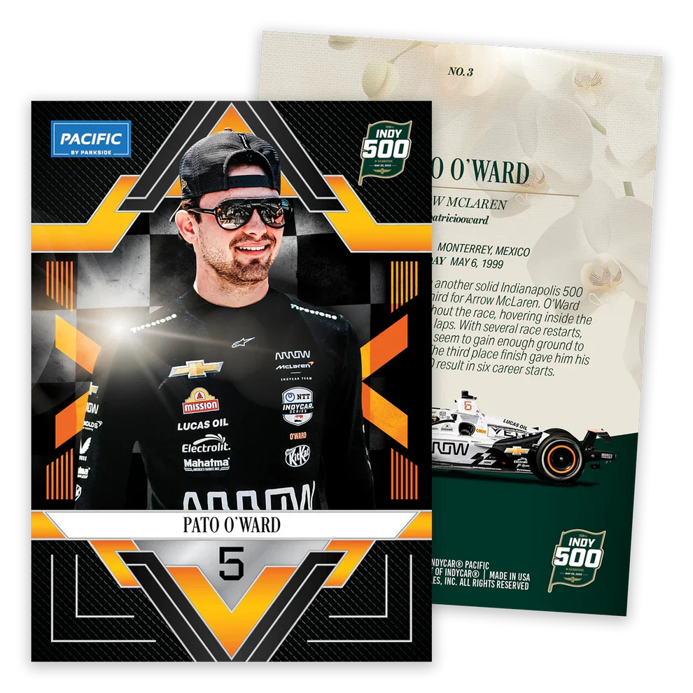 2025 Parkside Pacific Indycar Cards Hobby Box - Image 3