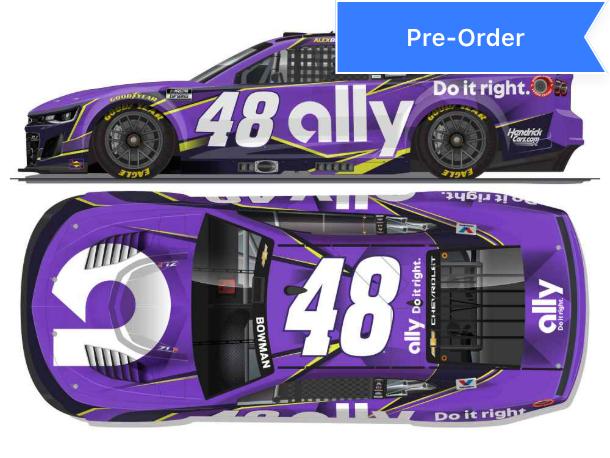 Alex Bowman 2026 Ally Rebrand 1:24 Diecast *PREORDER*