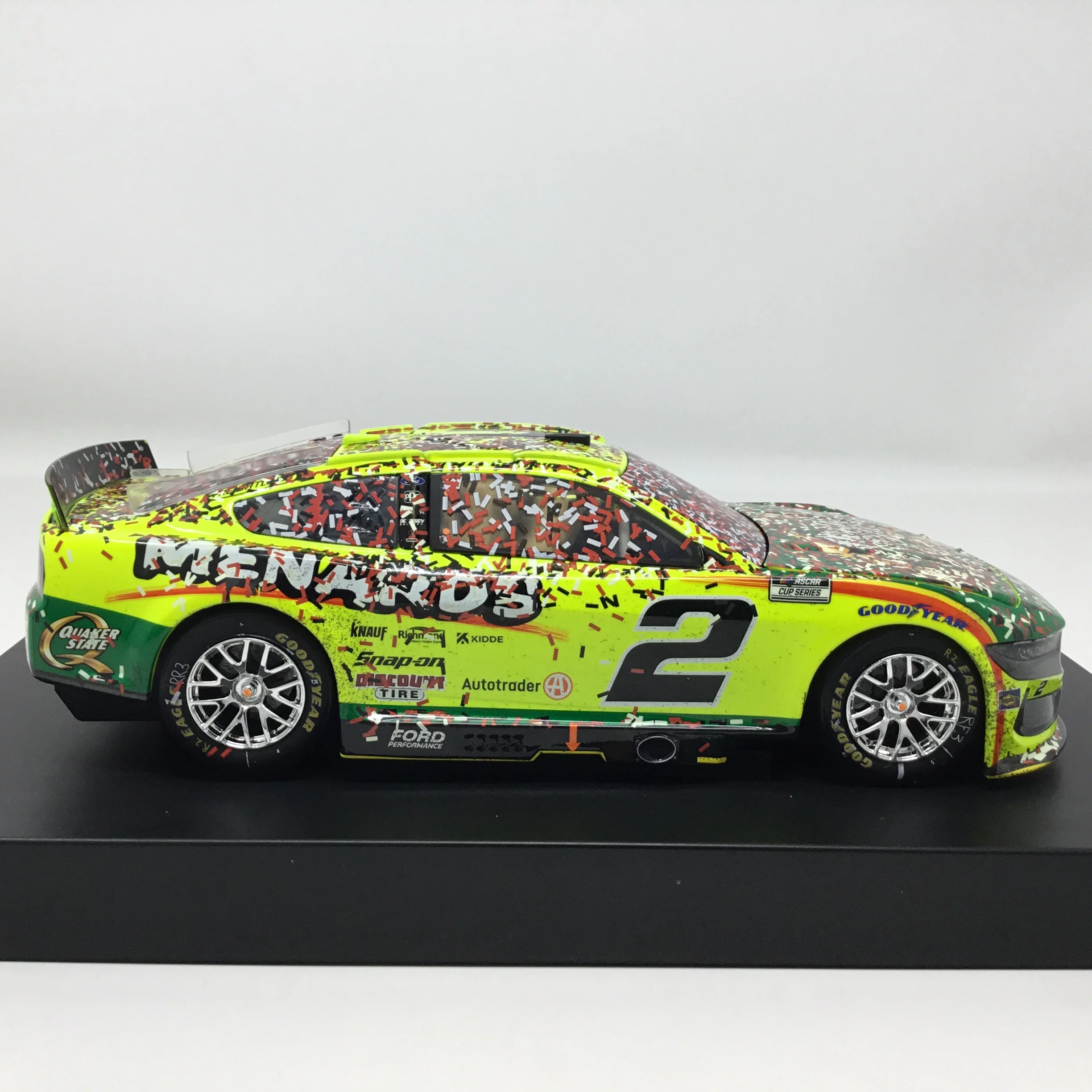 Austin Cindric 2025 Menards / Quaker State Talladega Race Win 1:24 Diecast - Image 5