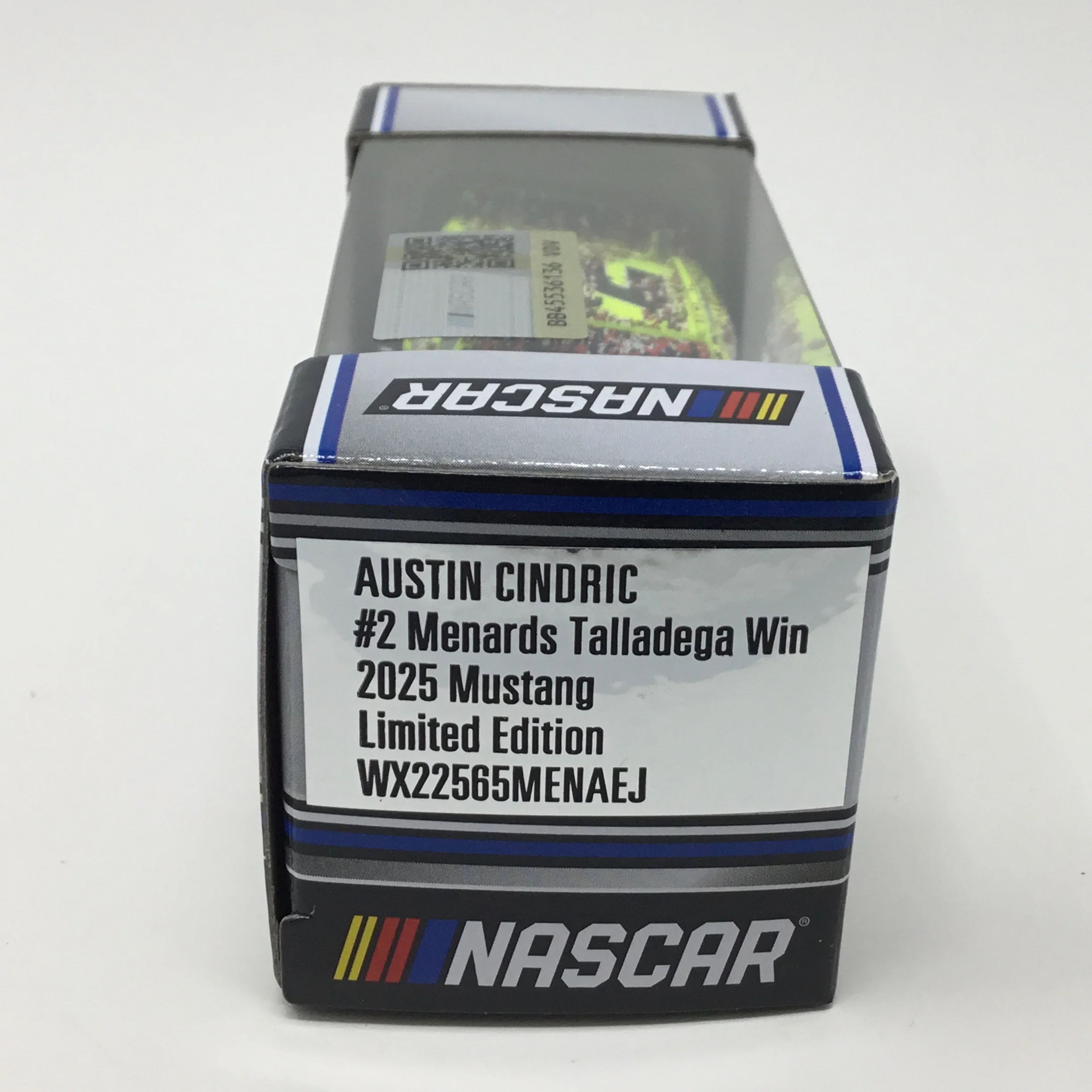 Austin Cindric 2025 Menards / Quaker State Talladega Race Win 1:64 Diecast - Image 3