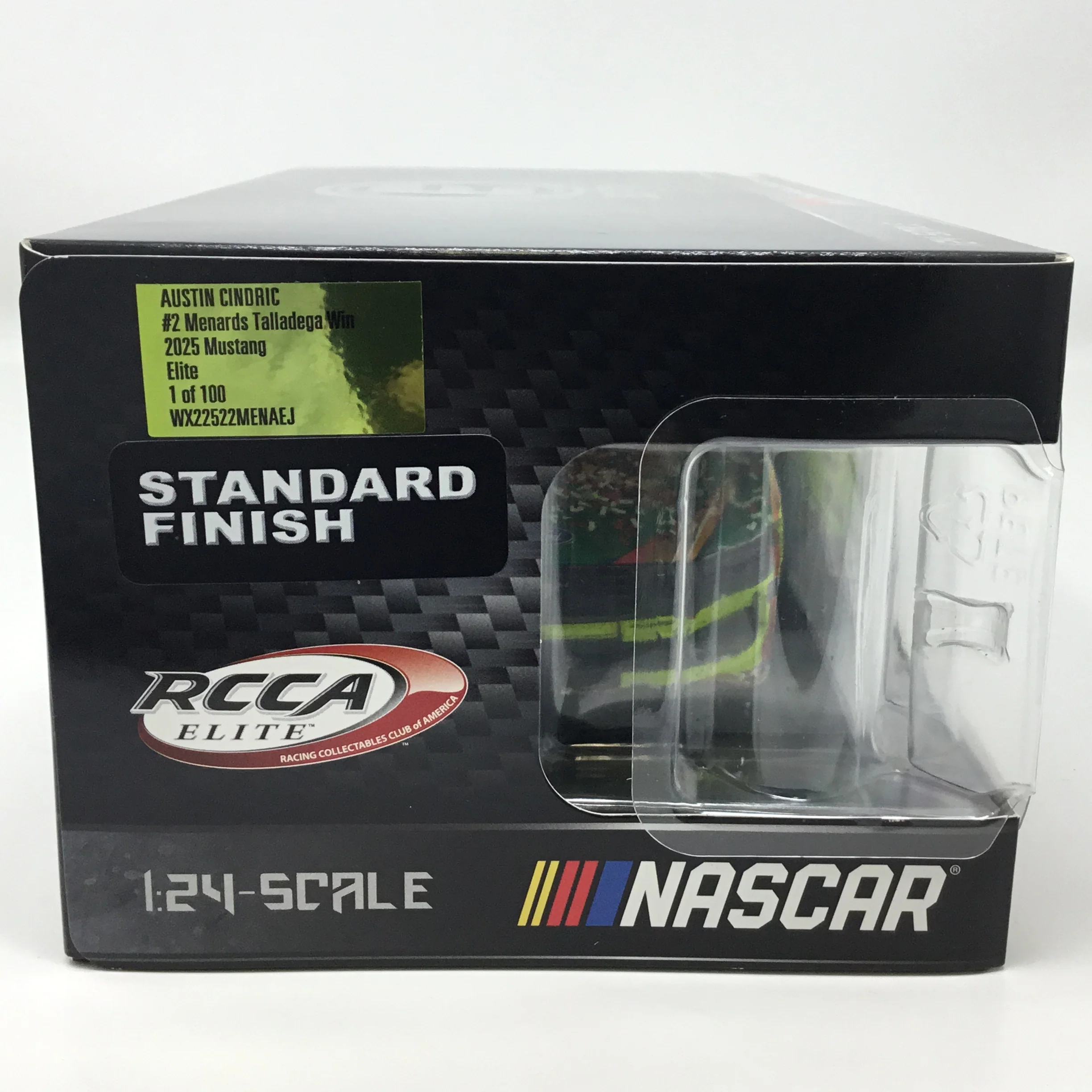 Austin Cindric 2025 Menards / Quaker State Talladega Race Win Elite 1:24 Diecast - Image 6