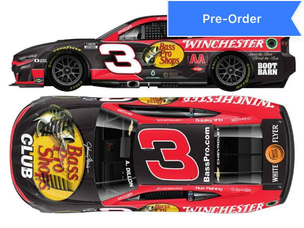 Austin Dillon 2026 Bass Pro Shops / Winchester AA 1:24 Diecast *PREORDER*