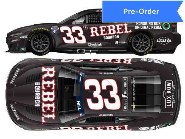 Austin Hill 2026 Rebel Bourbon Tribute To KB 1:64 Diecast *PREORDER*