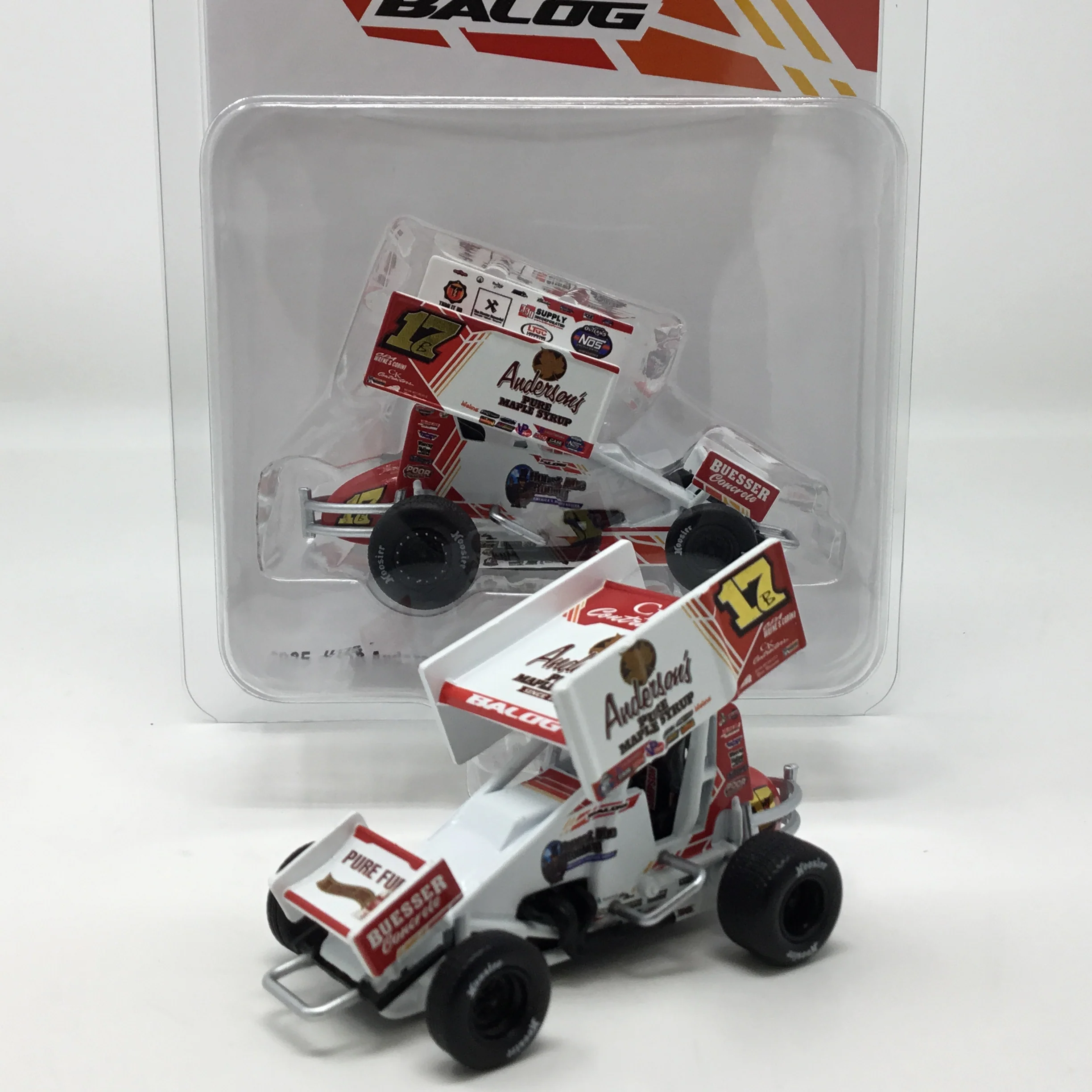Bill Balog 2025 Anderson's Pure Maple Syrup Sprint Car 1:50 Diecast
