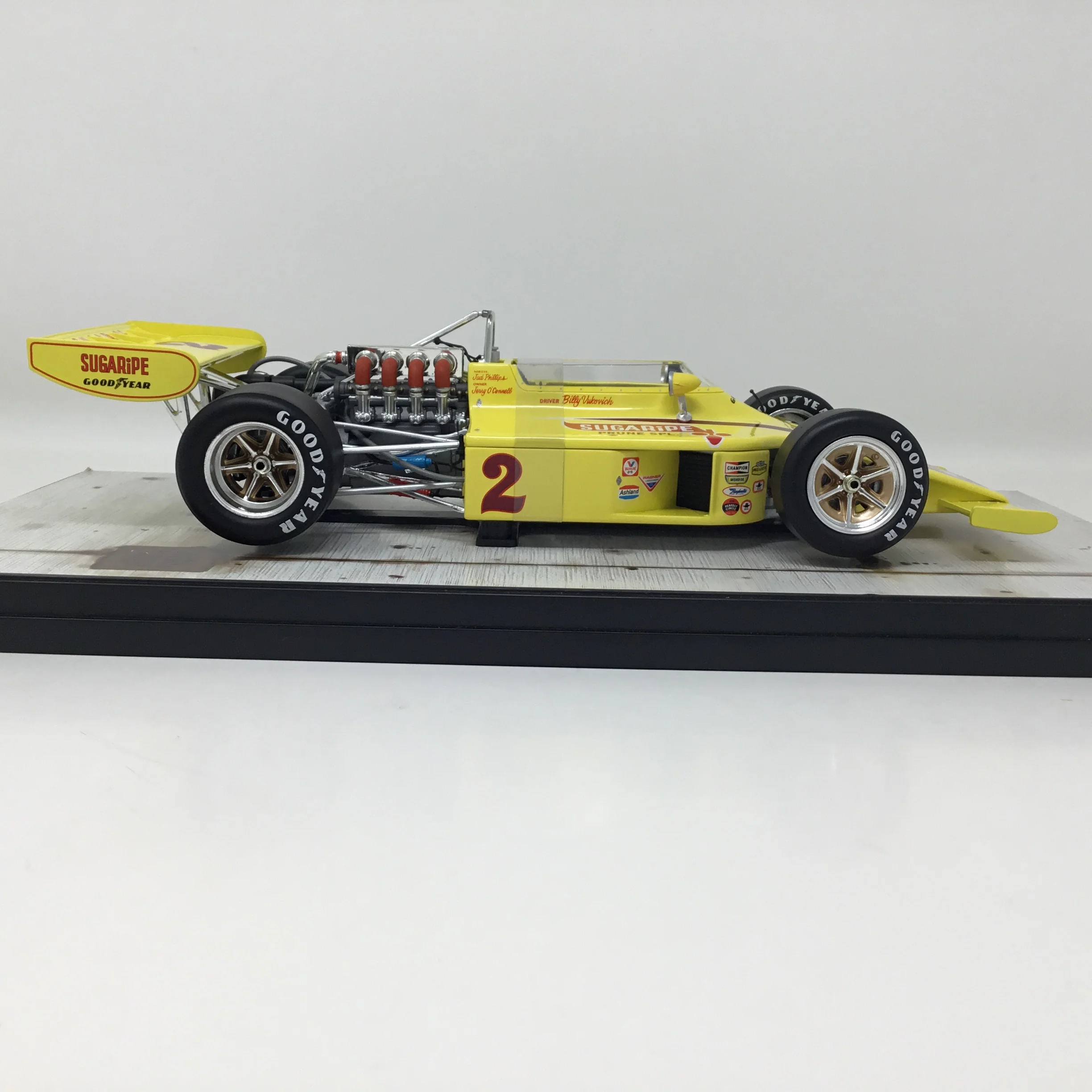 Bill Vukovich, Jr. 1973 Carousel 1 Sugaripe Prune Eagle AAR Eagle 1:18 Diecast #4702 *READ DESCRIPTION* - Image 4