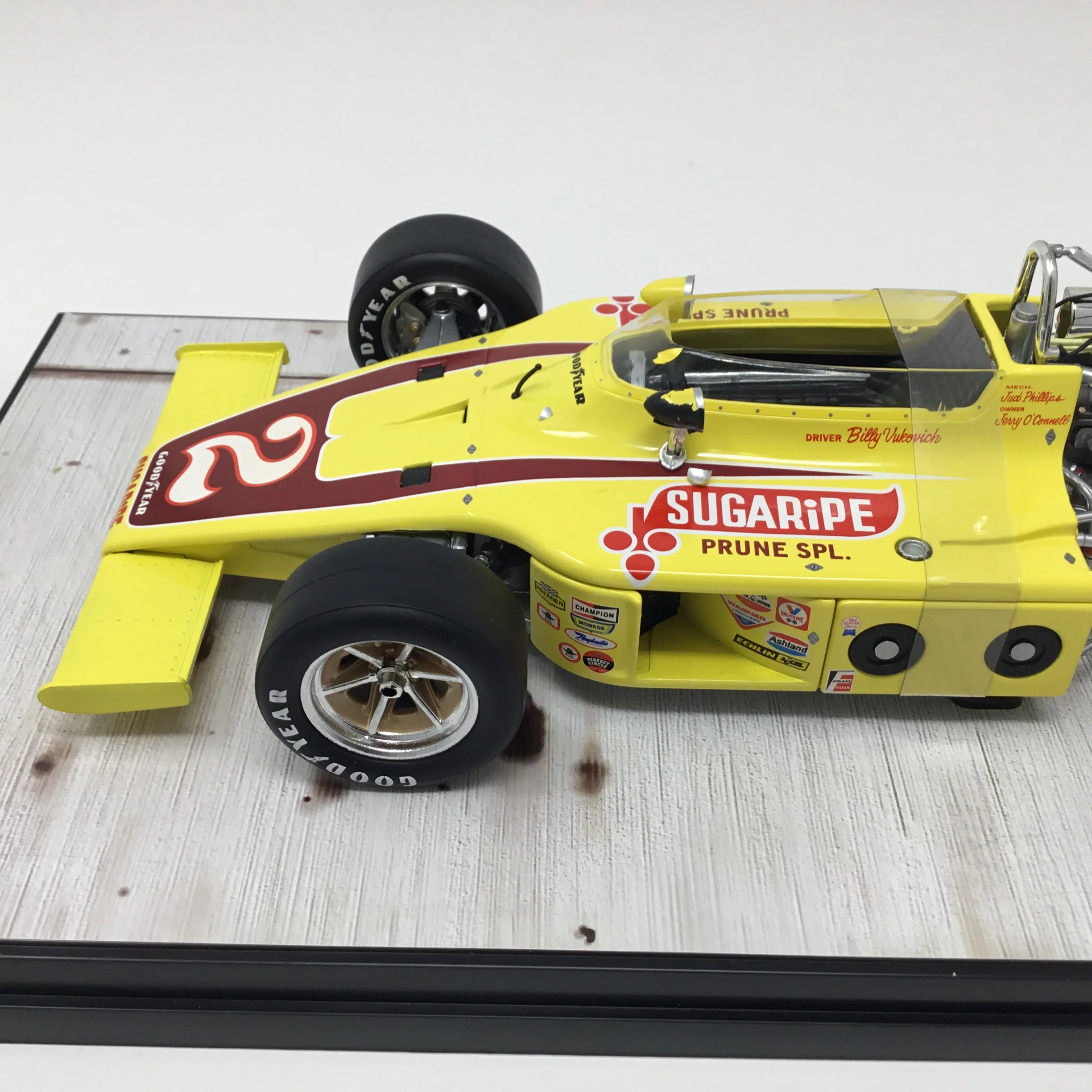 Bill Vukovich, Jr. 1973 Carousel 1 Sugaripe Prune Eagle AAR Eagle 1:18 Diecast #4702 *READ DESCRIPTION* - Image 6