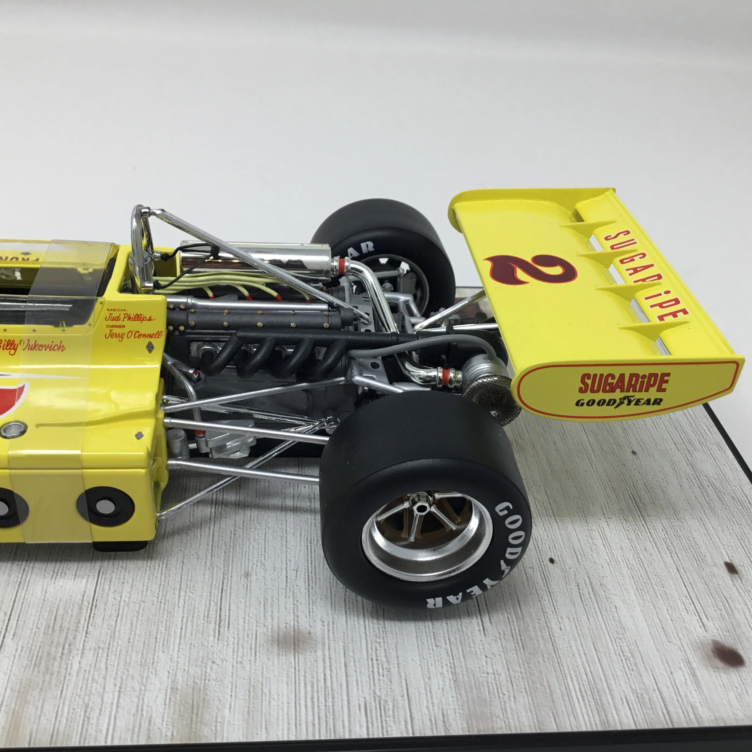 Bill Vukovich, Jr. 1973 Carousel 1 Sugaripe Prune Eagle AAR Eagle 1:18 Diecast #4702 *READ DESCRIPTION* - Image 8