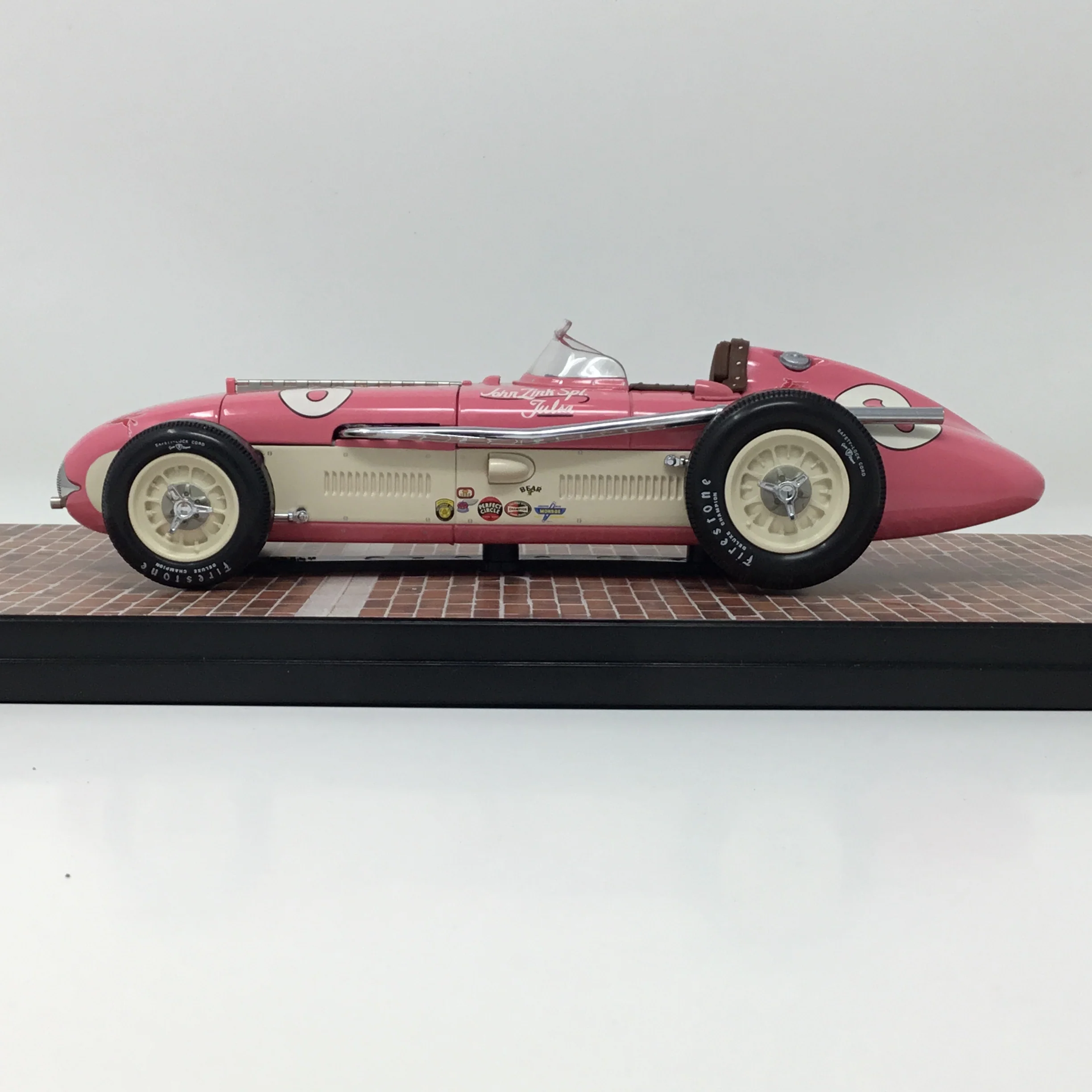 Bob Sweikert 1955 Carousel 1 Kurtis Kraft Roadster Indianapolis 500 Winner John Zink Special 1:18 Diecast #4501 - Image 2