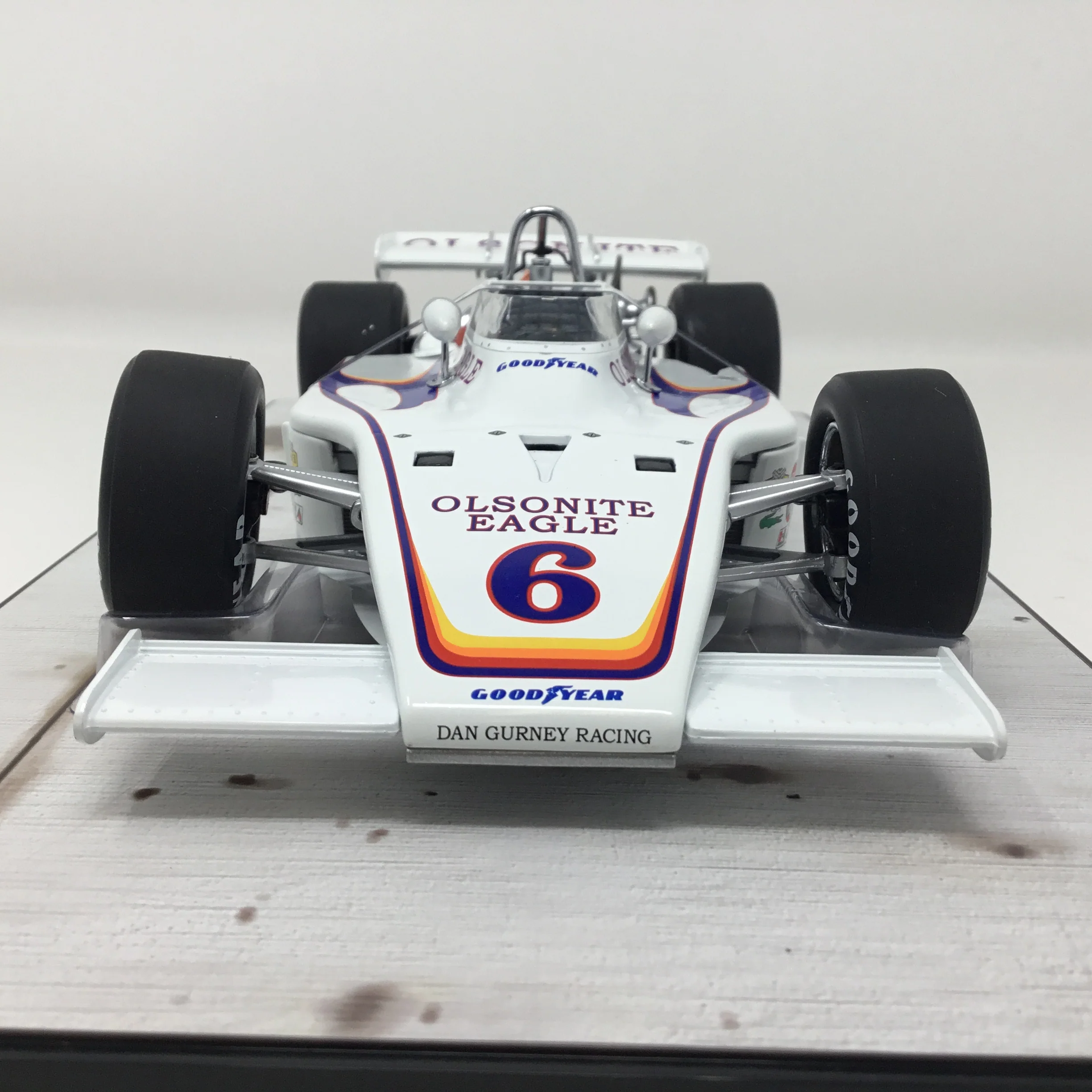 Bobby Unser 1972 Carousel 1 Olsonite Eagle Indianapolis 500 Pole 1:18 Diecast #4706 - Image 3