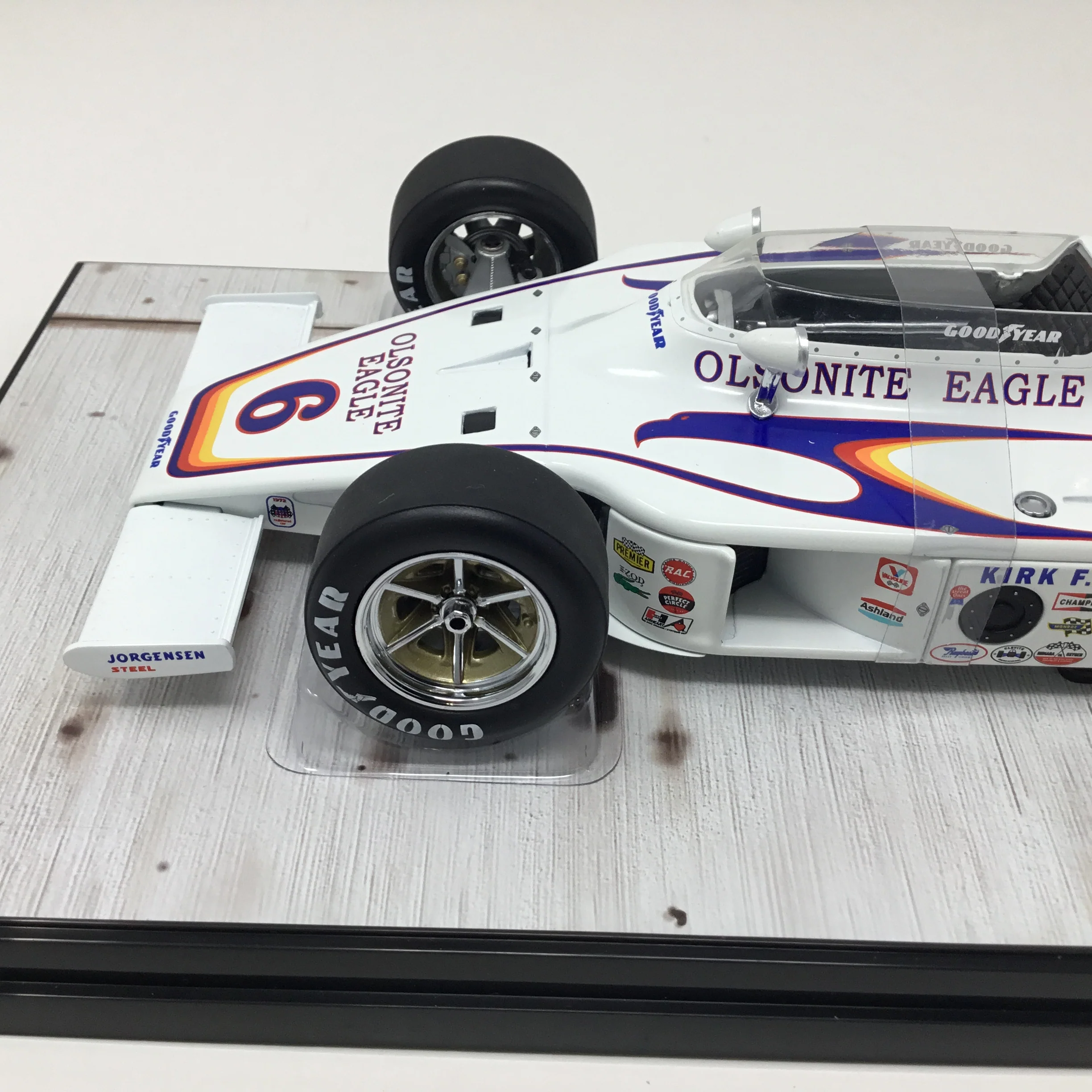 Bobby Unser 1972 Carousel 1 Olsonite Eagle Indianapolis 500 Pole 1:18 Diecast #4706 - Image 6