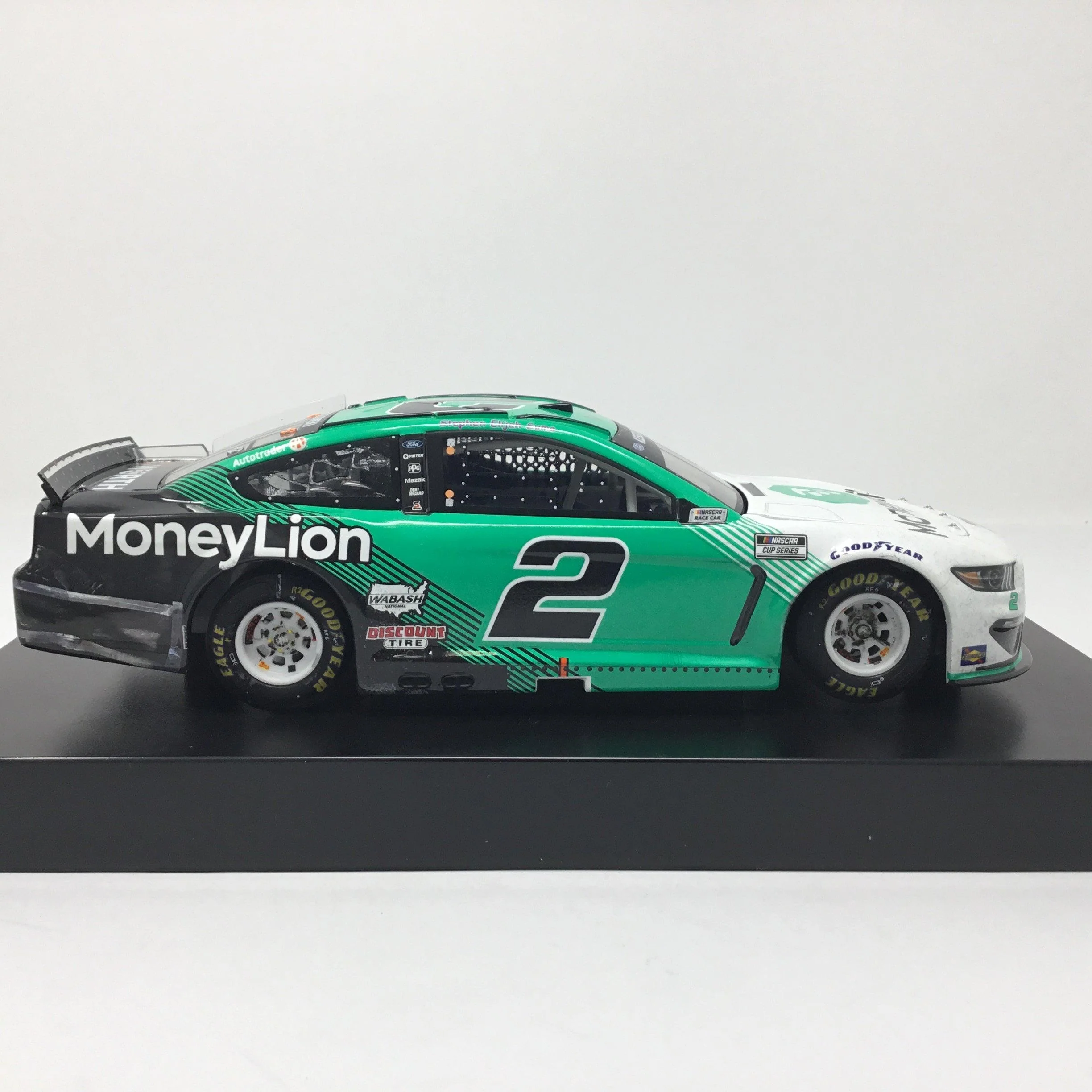 Brad Keselowski 2021 MoneyLion Talladega Race Win 1:24 Diecast - Image 3