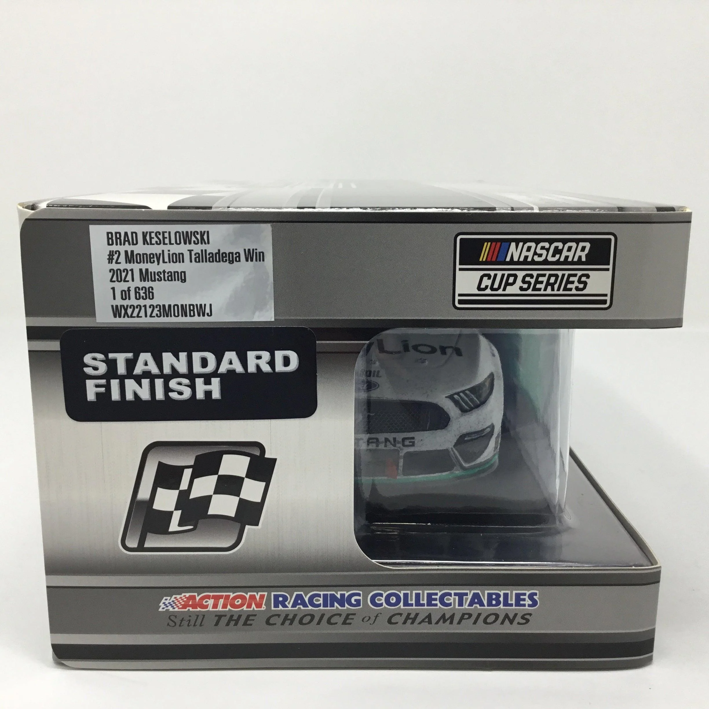 Brad Keselowski 2021 MoneyLion Talladega Race Win 1:24 Diecast - Image 5