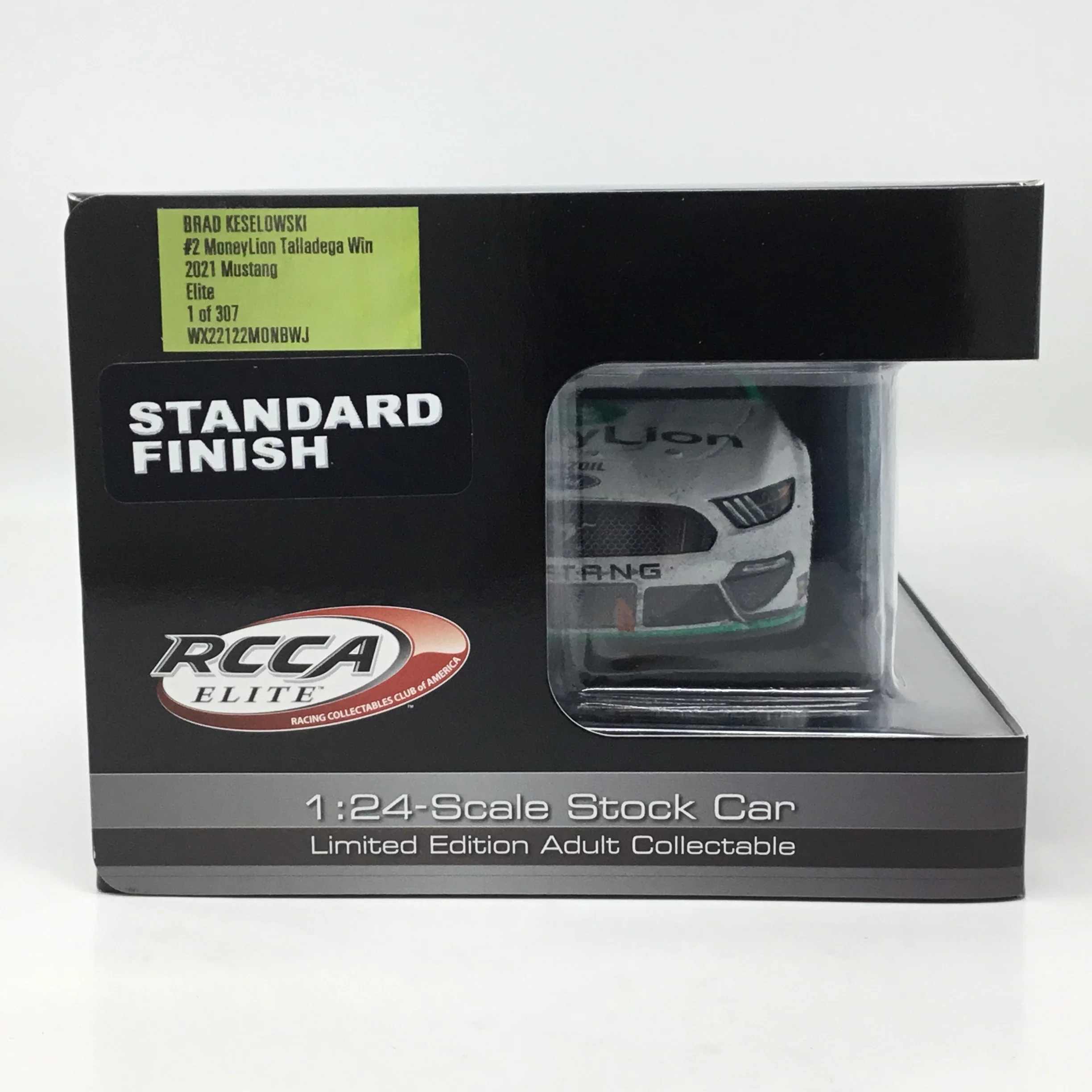 Brad Keselowski 2021 MoneyLion Talladega Race Win 1:24 Elite Diecast - Image 6