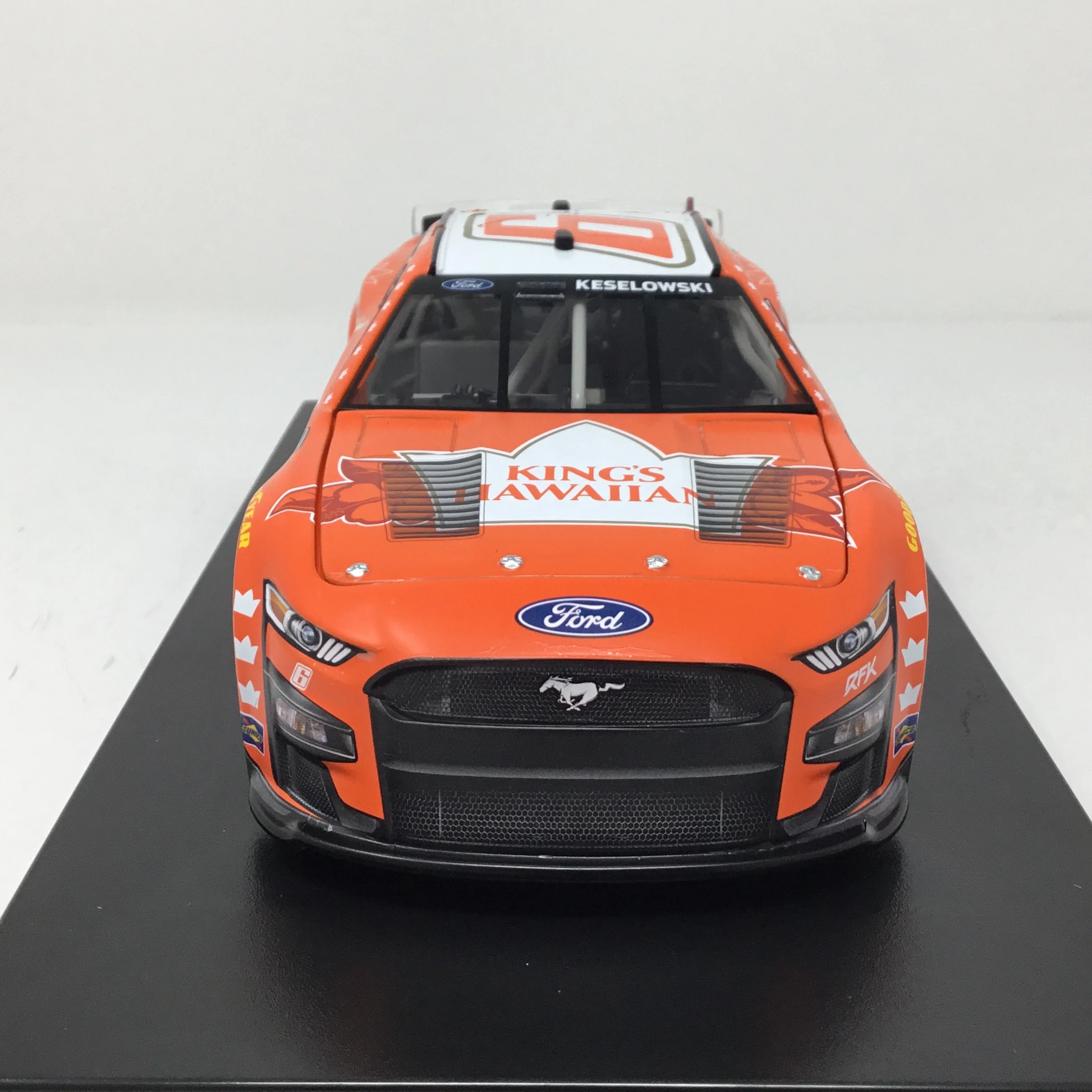 Brad Keselowski 2023 King's Hawaiian Foil Number 1:24 Diecast - Image 3