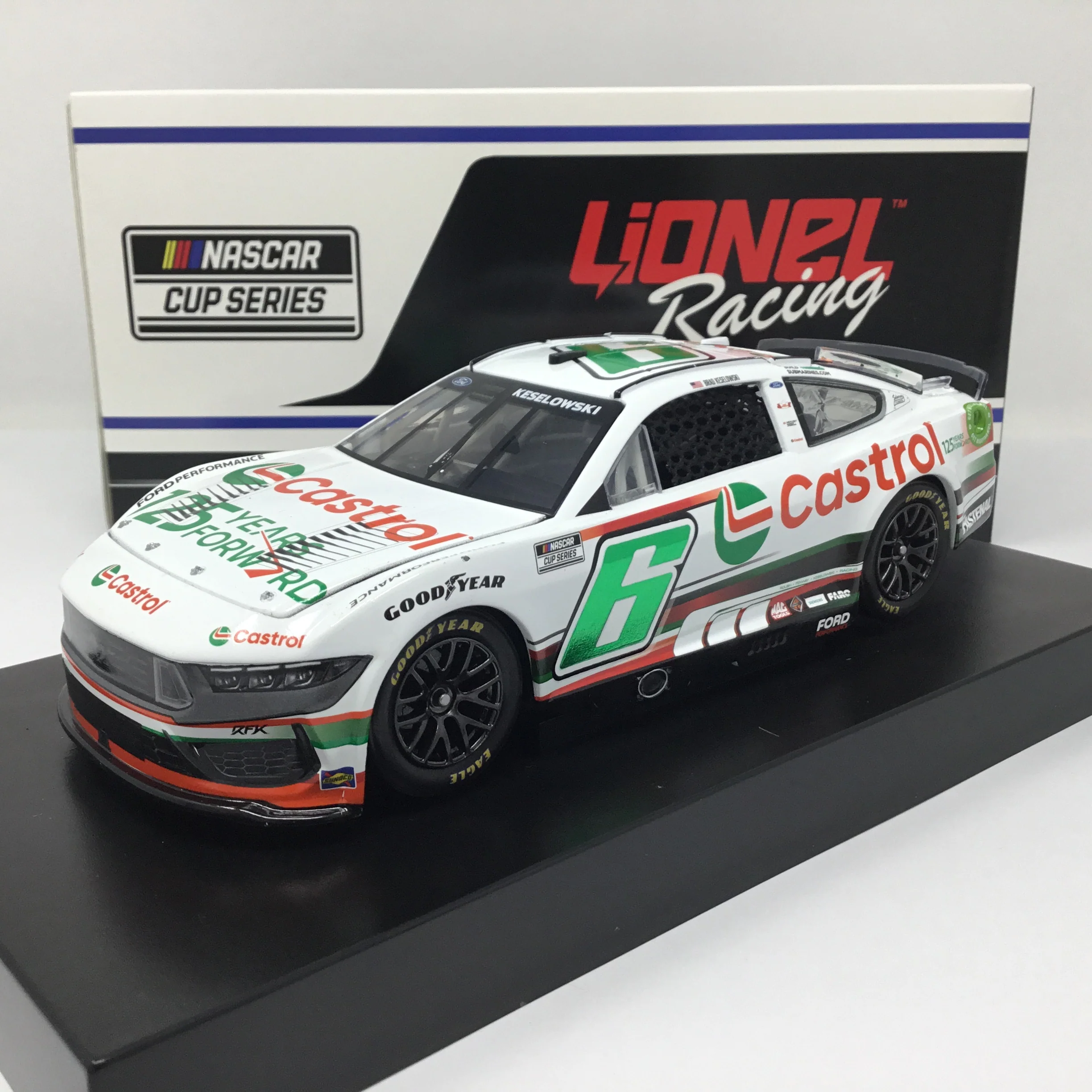 Brad Keselowski 2024 Castrol 125 Years Forward Foil Number 1:24 Diecast