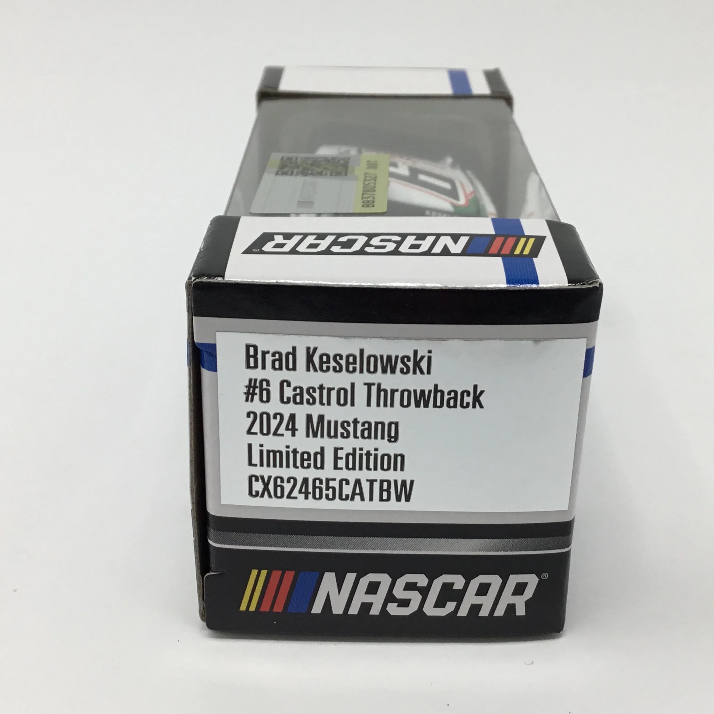 Brad Keselowski 2024 Castrol Darlington Throwback Foil Number 1:64 Diecast - Image 2