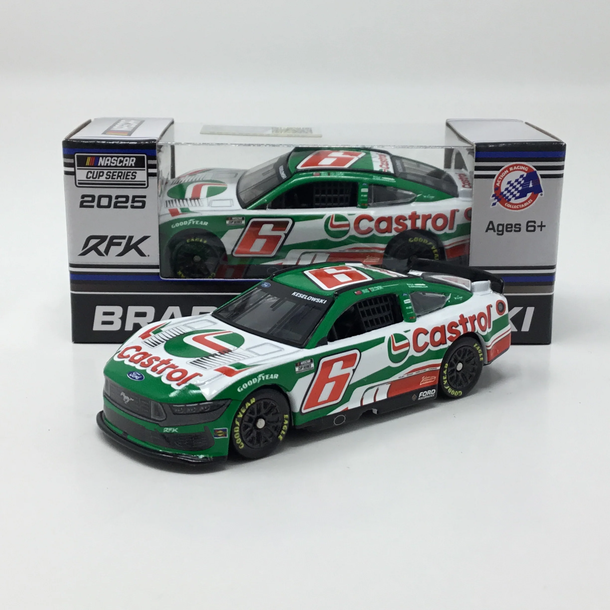 Brad Keselowski 2025 Castrol Foil Number 1:64 Diecast