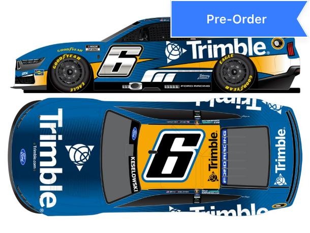 Brad Keselowski 2026 Trimble Foil Number 1:24 Diecast *PREORDER*