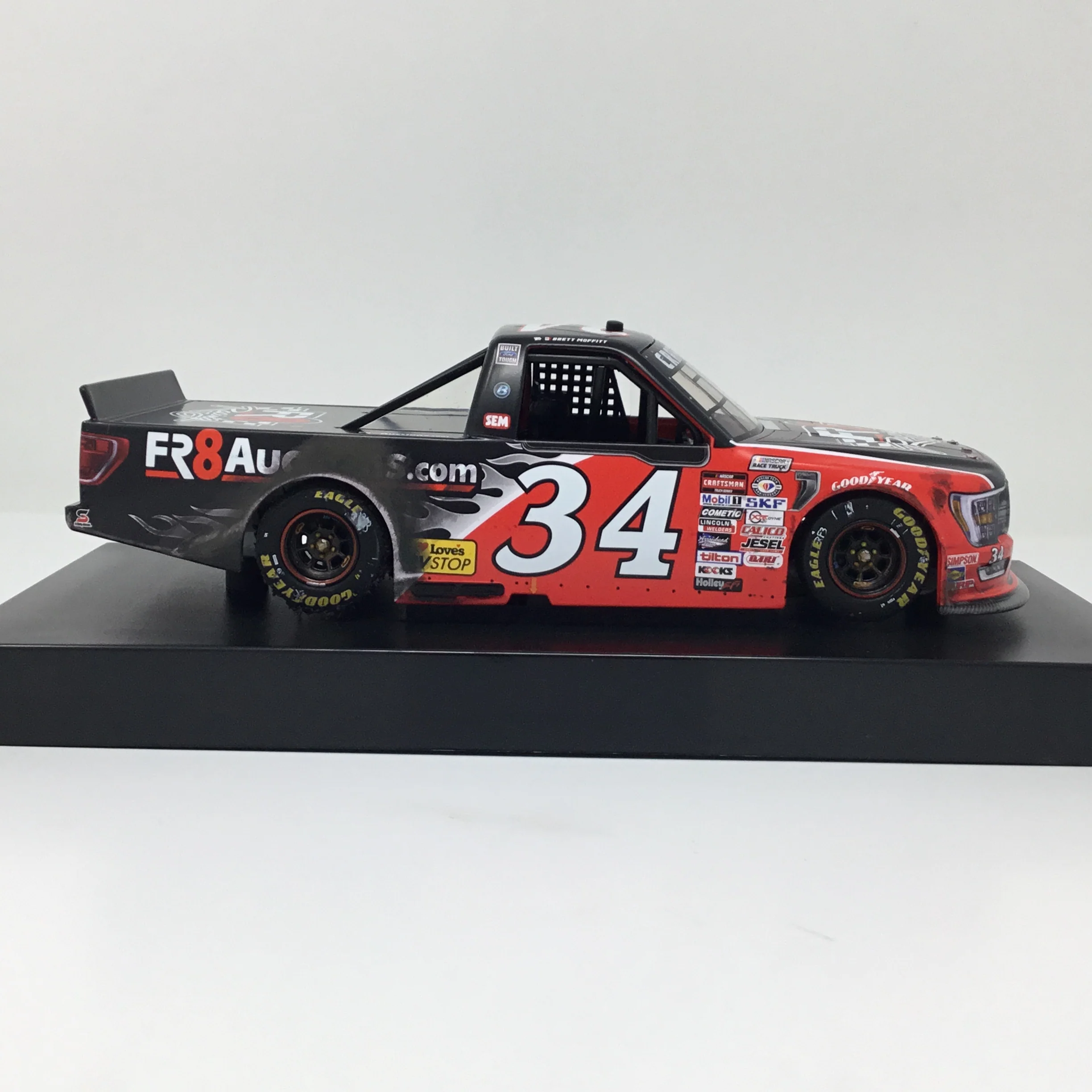 Brett Moffitt 2023 FR8AUCTIONS.COM Talladega Race Win 1:24 Diecast - Image 4