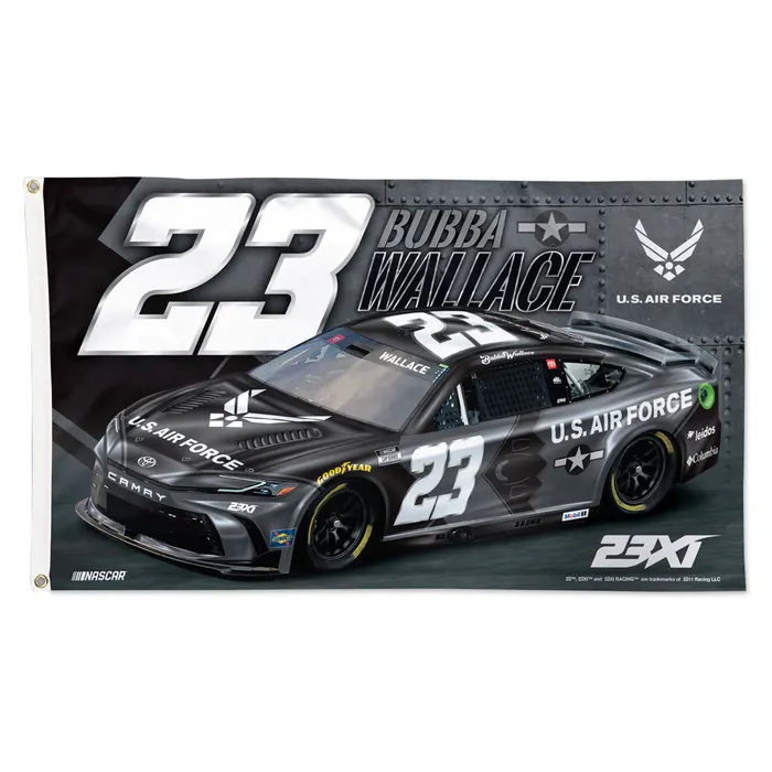 Bubba Wallace Air Force Deluxe 3x5 Flag