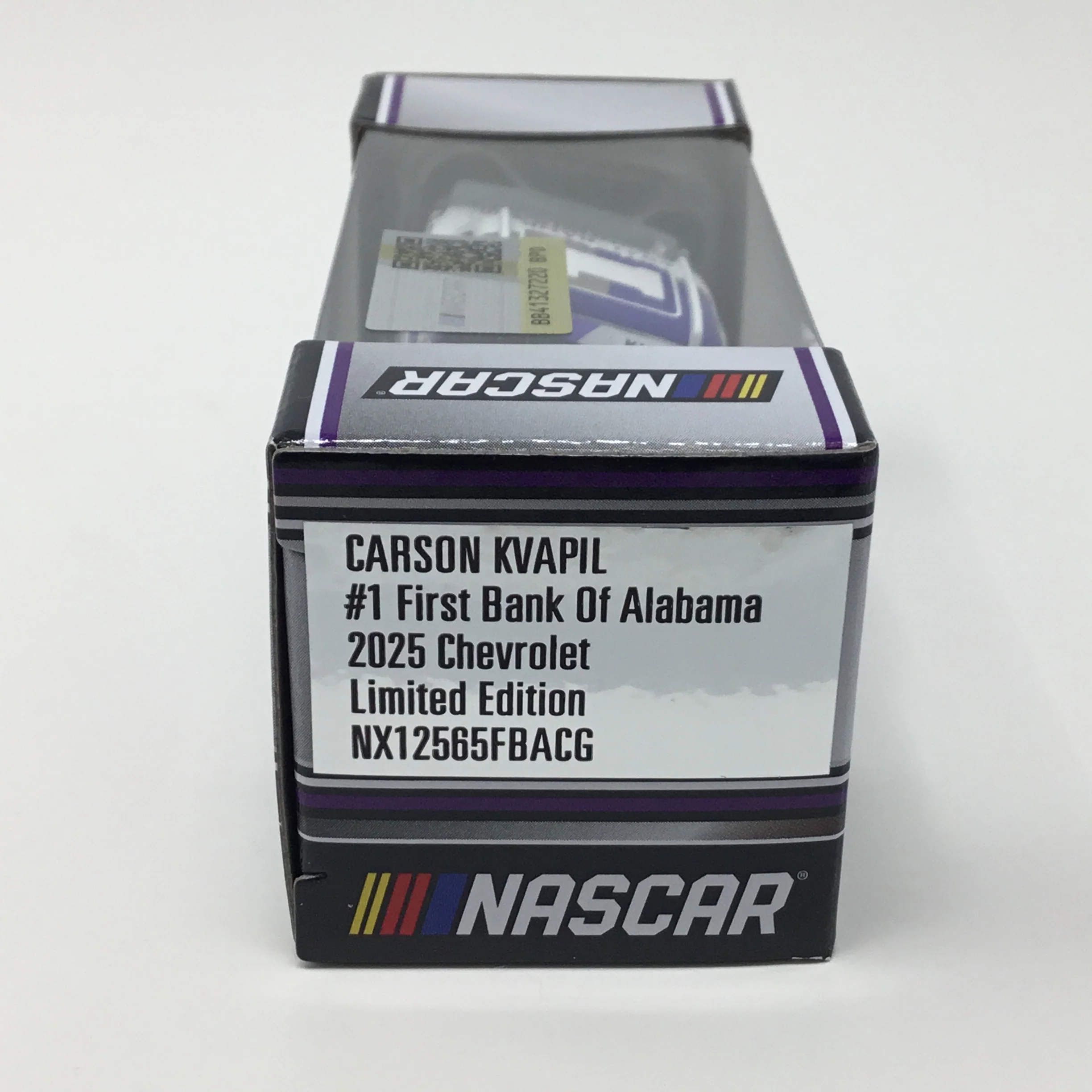 Carson Kvapil 2025 First Bank of Alabama 1:64 Diecast - Image 2