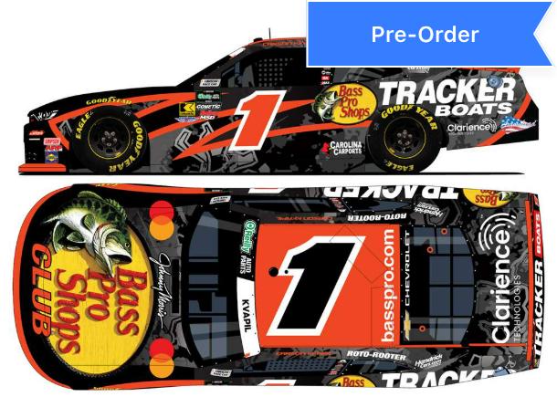 Carson Kvapil 2026 Bass Pro Shops / Tracker Boats 1:64 Diecast *PREORDER*