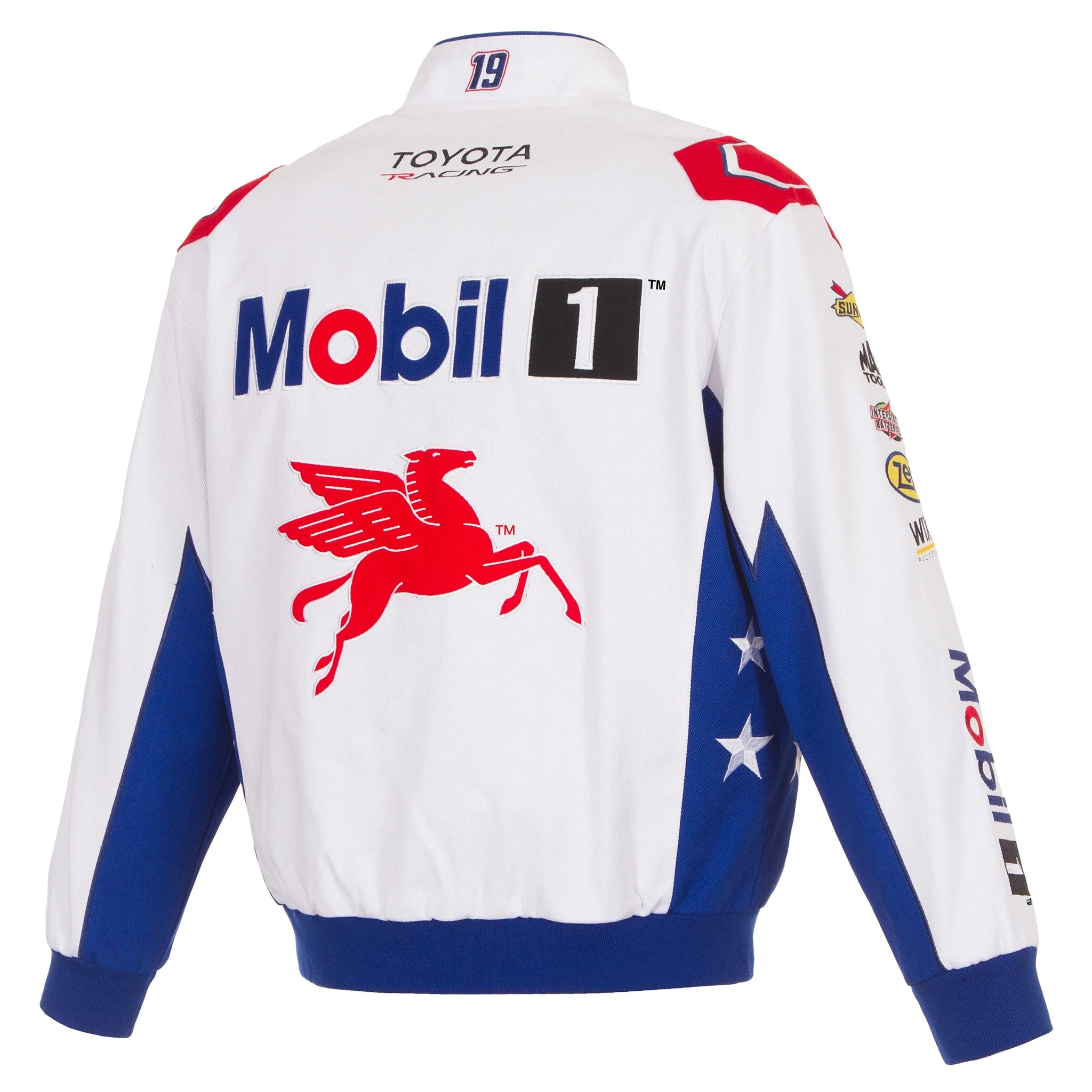 Chase Briscoe 2026 Mobil 1 Full-Snap Twill Racing Jacket - Image 3