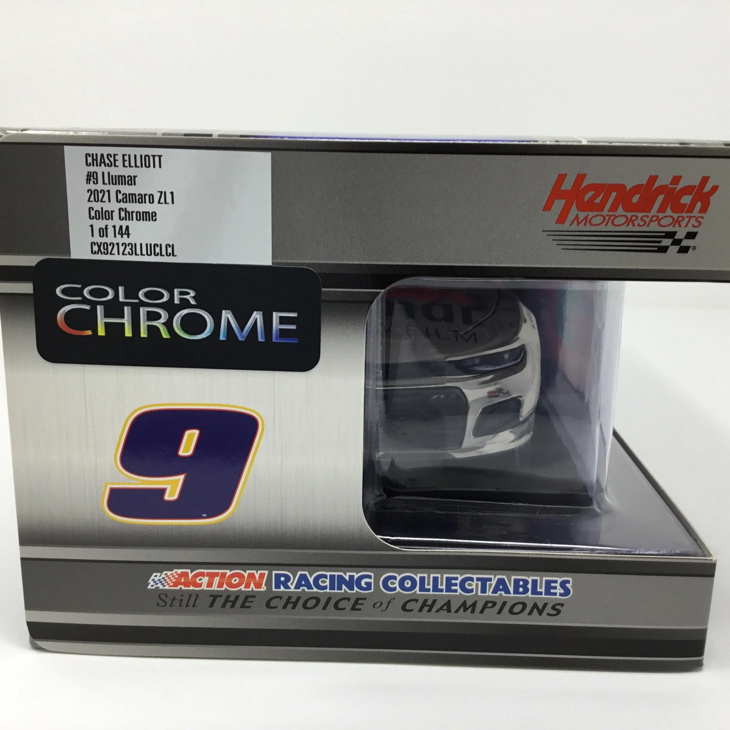 Chase Elliott 2021 Llumar Color Chrome 1:24 Diecast - Image 6