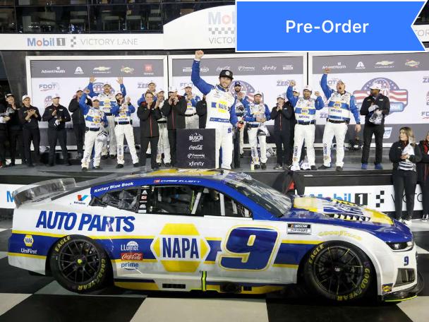 Chase Elliott 2026 Daytona Duel Race Win Foil Number 1:64 Diecast *PREORDER* - Image 2