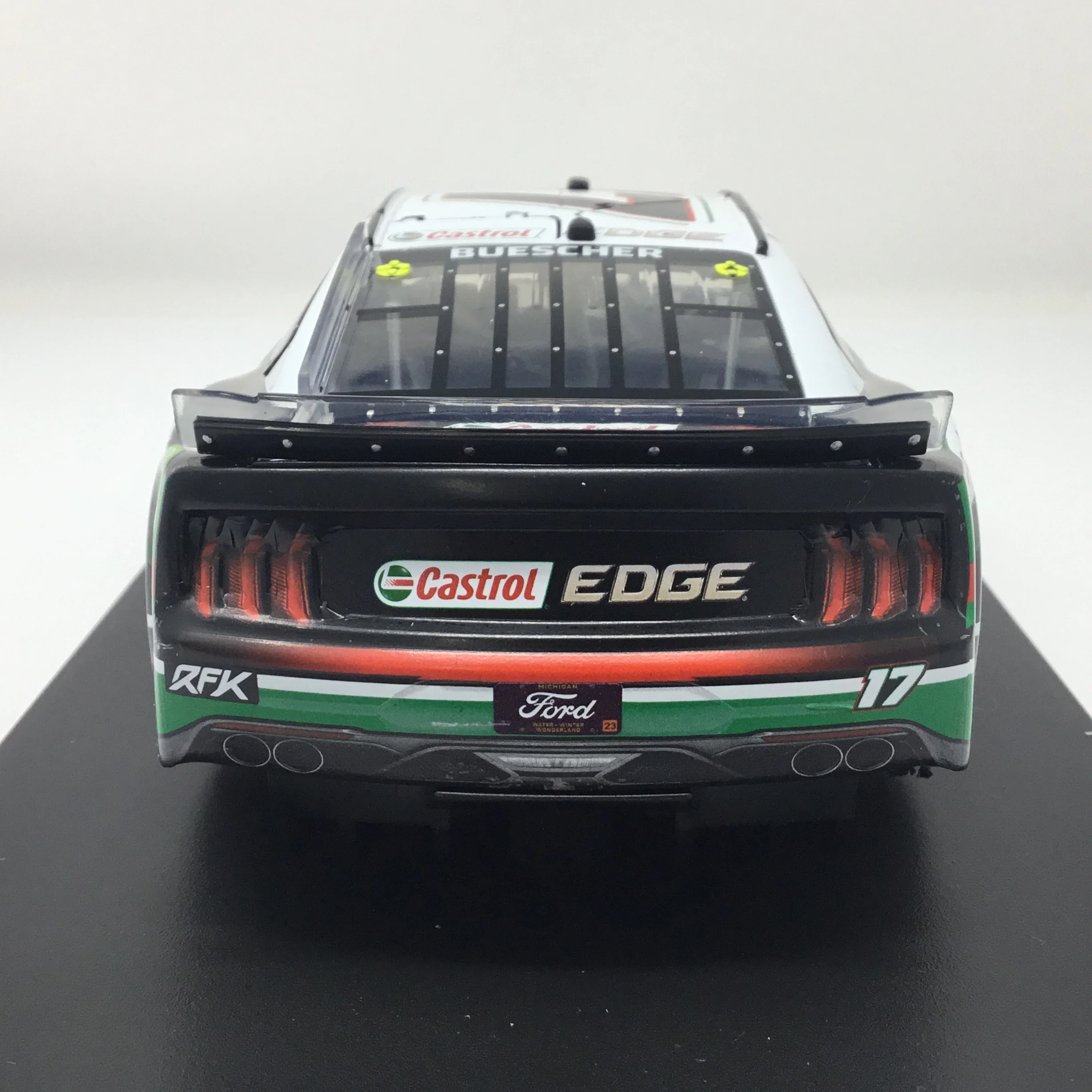 Chris Buescher 2023 Castrol Edge Michigan Race Win Foil Number 1:24 Diecast - Image 6