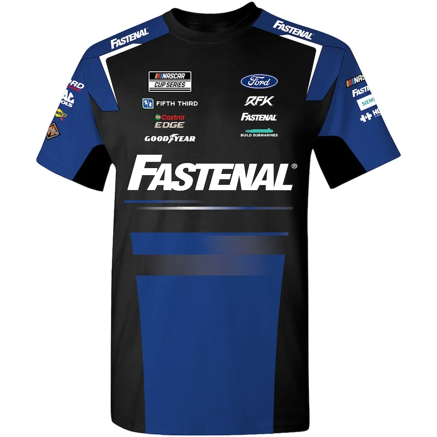 Chris Buescher Fastenal Sublimated Uniform Pit Crew T-Shirt - Image 2
