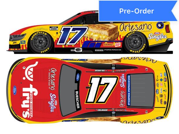 Chris Buescher Fry's / Artesano Foil Number 1:24 Diecast *PREORDER*