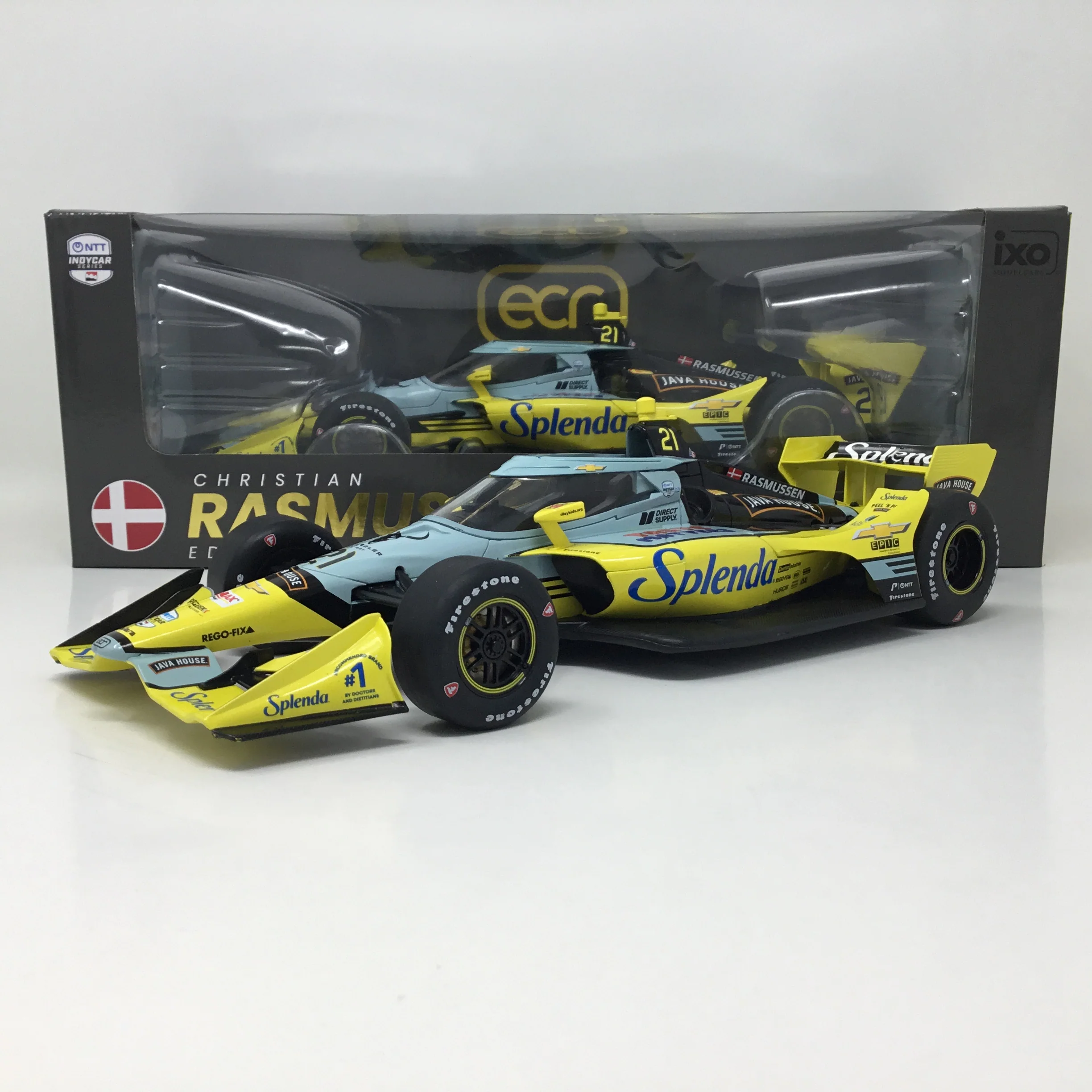 Christian Rasmussen 2026 Splenda / Java House / ECR 1:18 Diecast