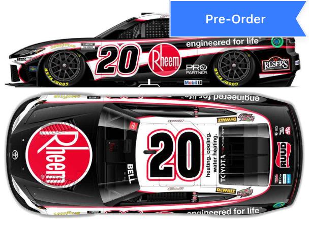 Christopher Bell 2026 Rheem 1:24 Diecast *PREORDER*