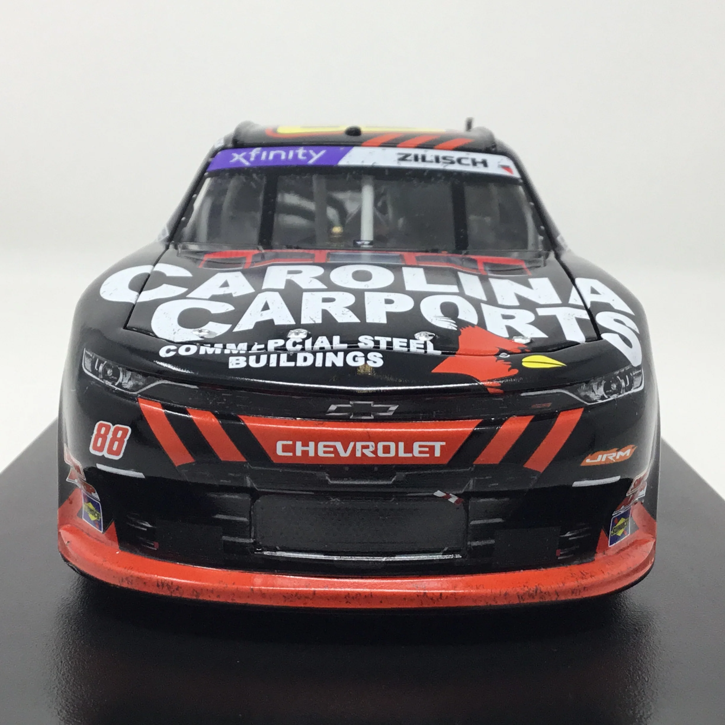 Connor Zilisch 2025 Carolina Carports Dover Race Win Foil Number 1:24 Diecast - Image 4