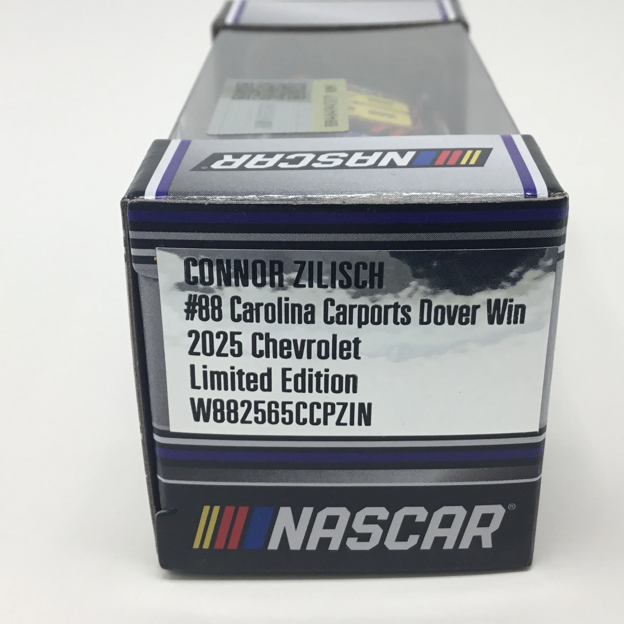 Connor Zilisch 2025 Carolina Carports Dover Race Win Foil Number 1:64 Diecast - Image 3