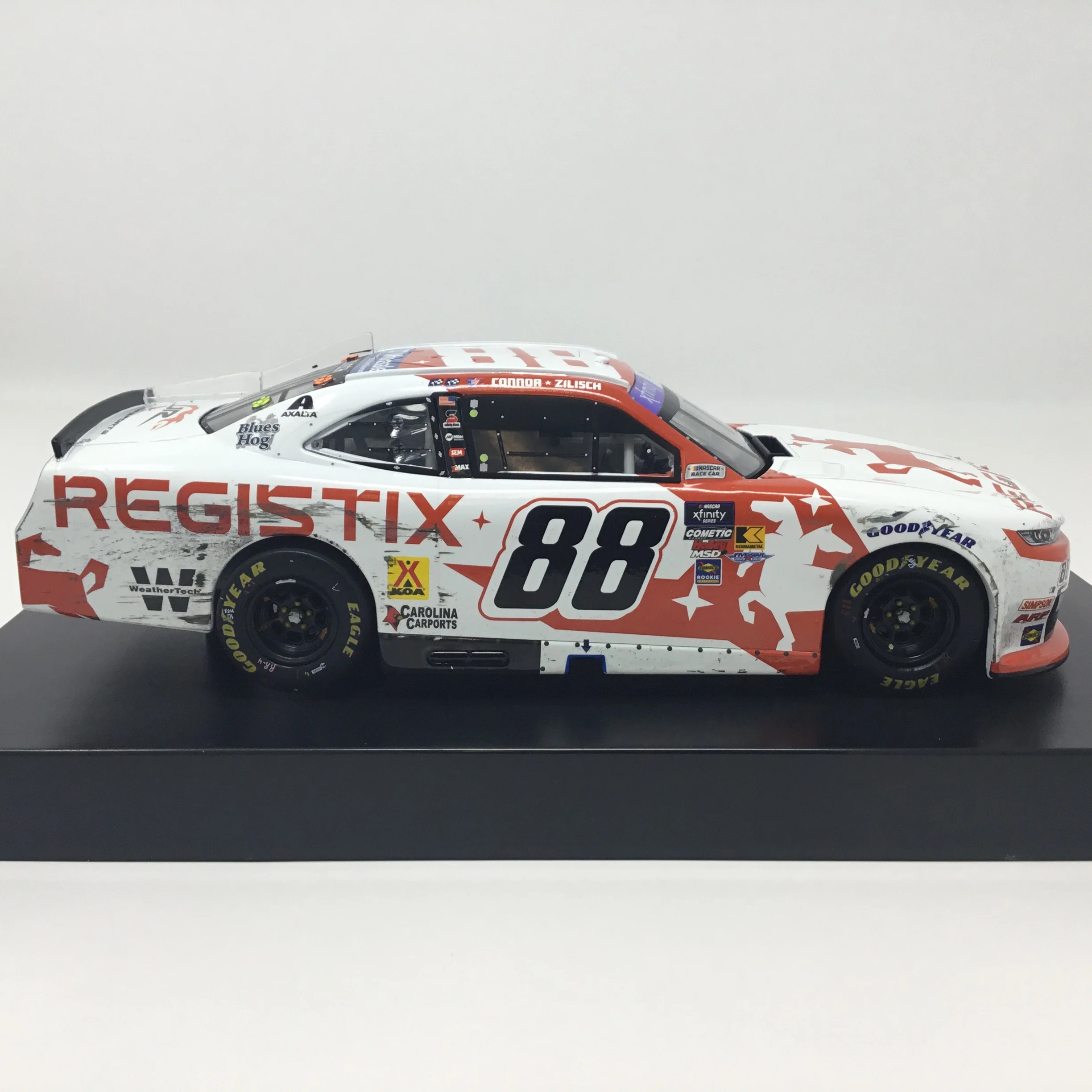 Connor Zilisch 2025 Registix Pocono Race Win 1:24 Foil Number Diecast - Image 5