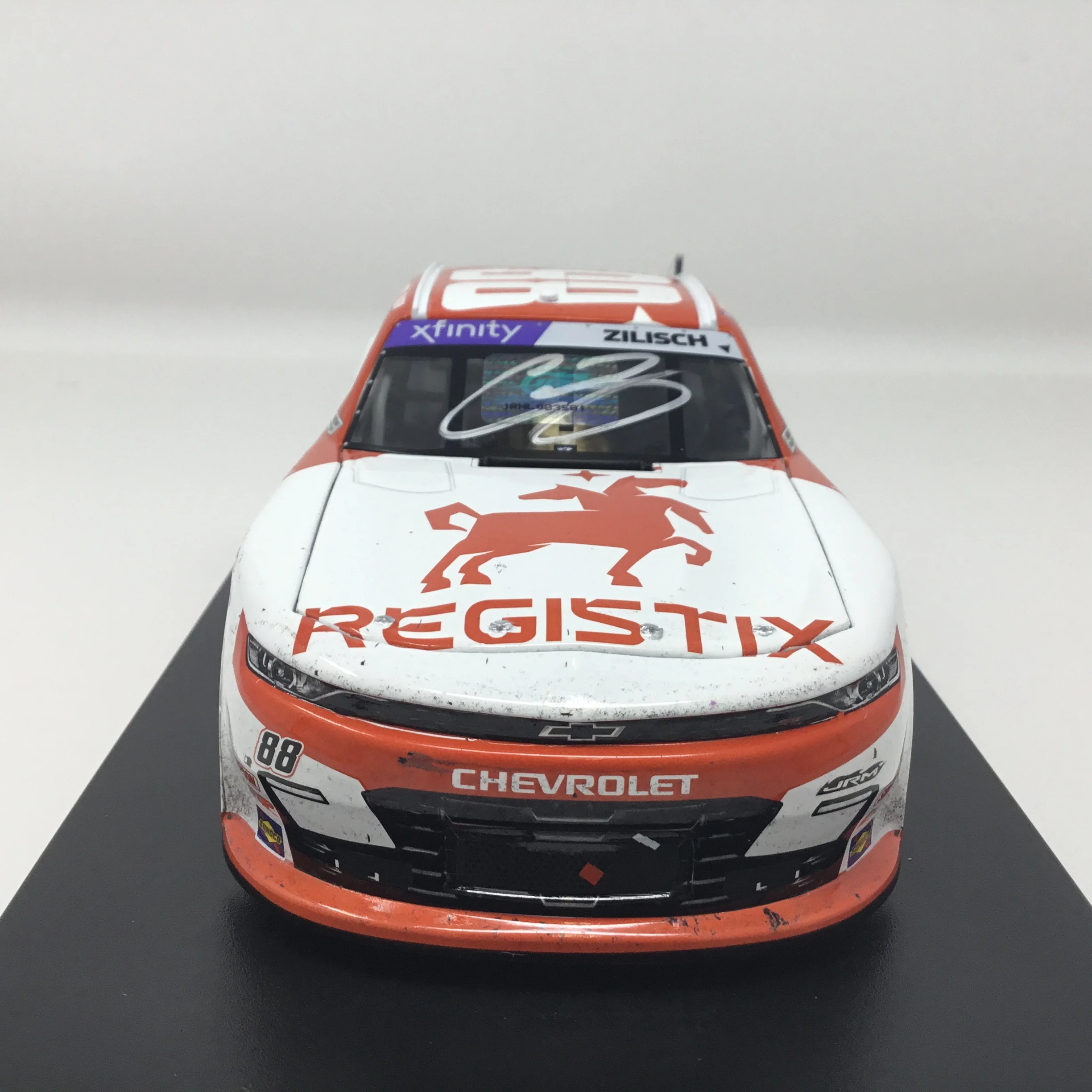 Connor Zilisch 2025 Registix Pocono Race Win Autographed 1:24 Diecast - Image 3
