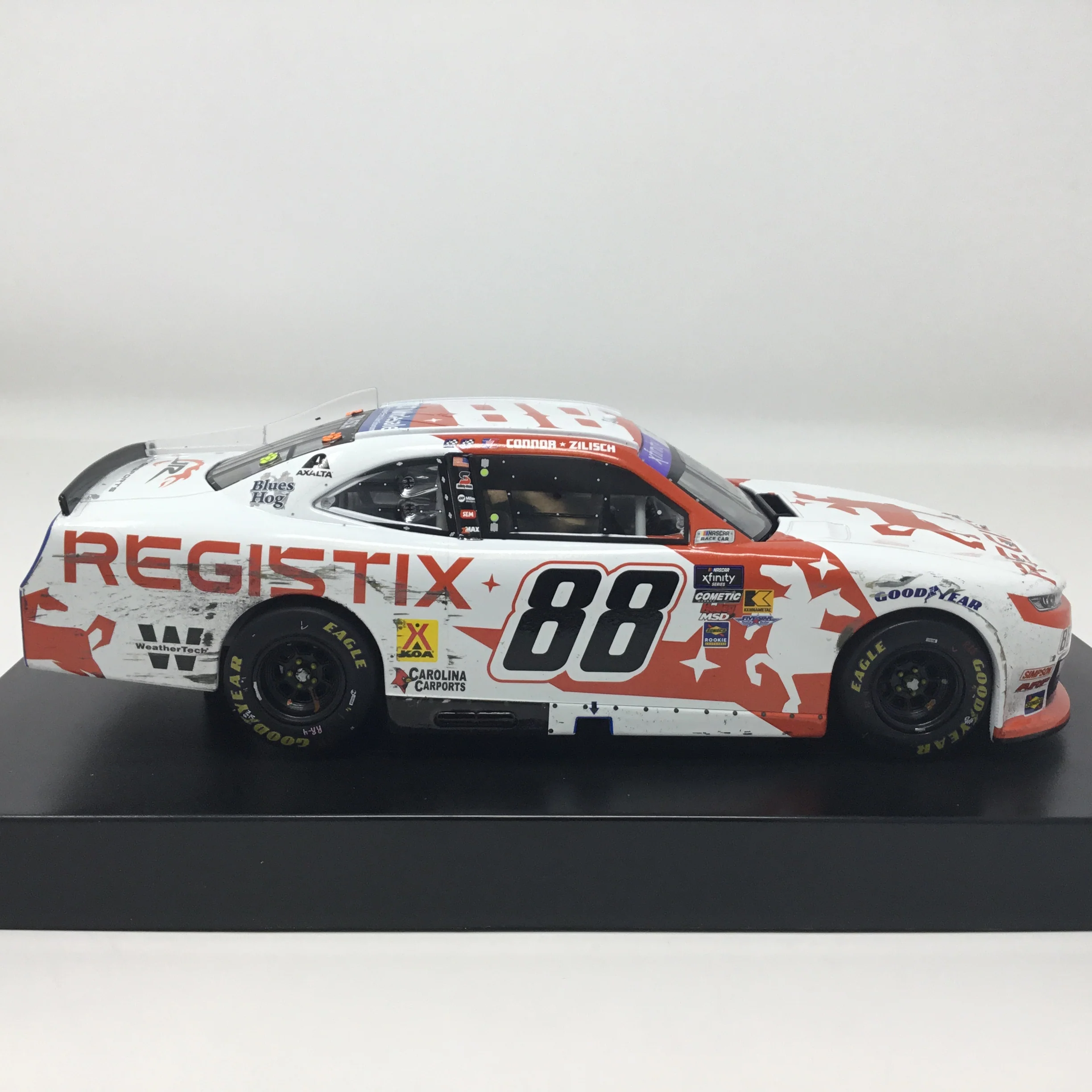 Connor Zilisch 2025 Registix Pocono Race Win Autographed 1:24 Diecast - Image 4
