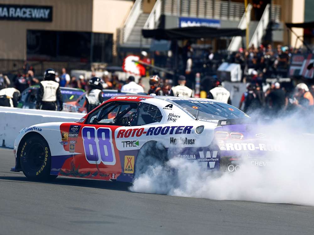Connor Zilisch 2025 Roto-Rooter Sonoma Race Win 1:64 Diecast - Image 4