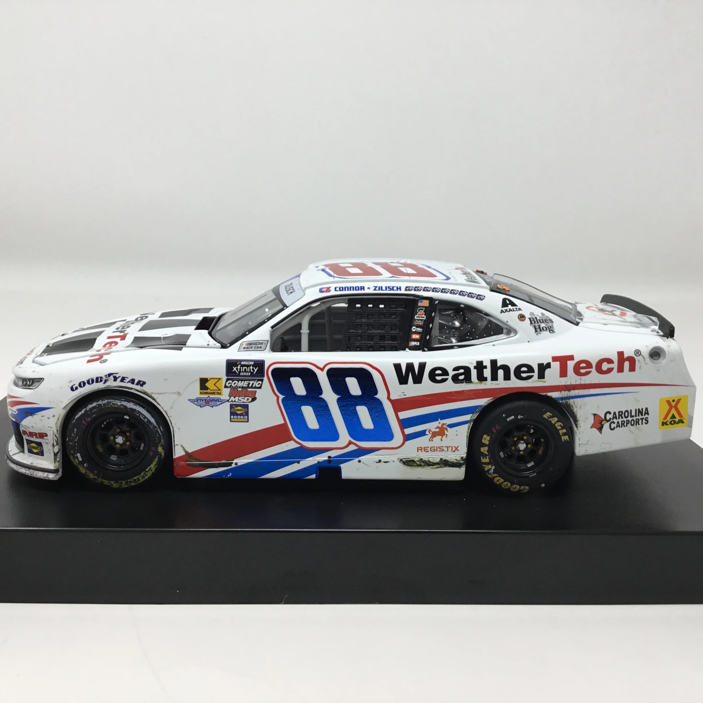 Connor Zilisch 2025 Weathertech WWT Raceway Race Win Foil Number 1:24 Diecast - Image 3