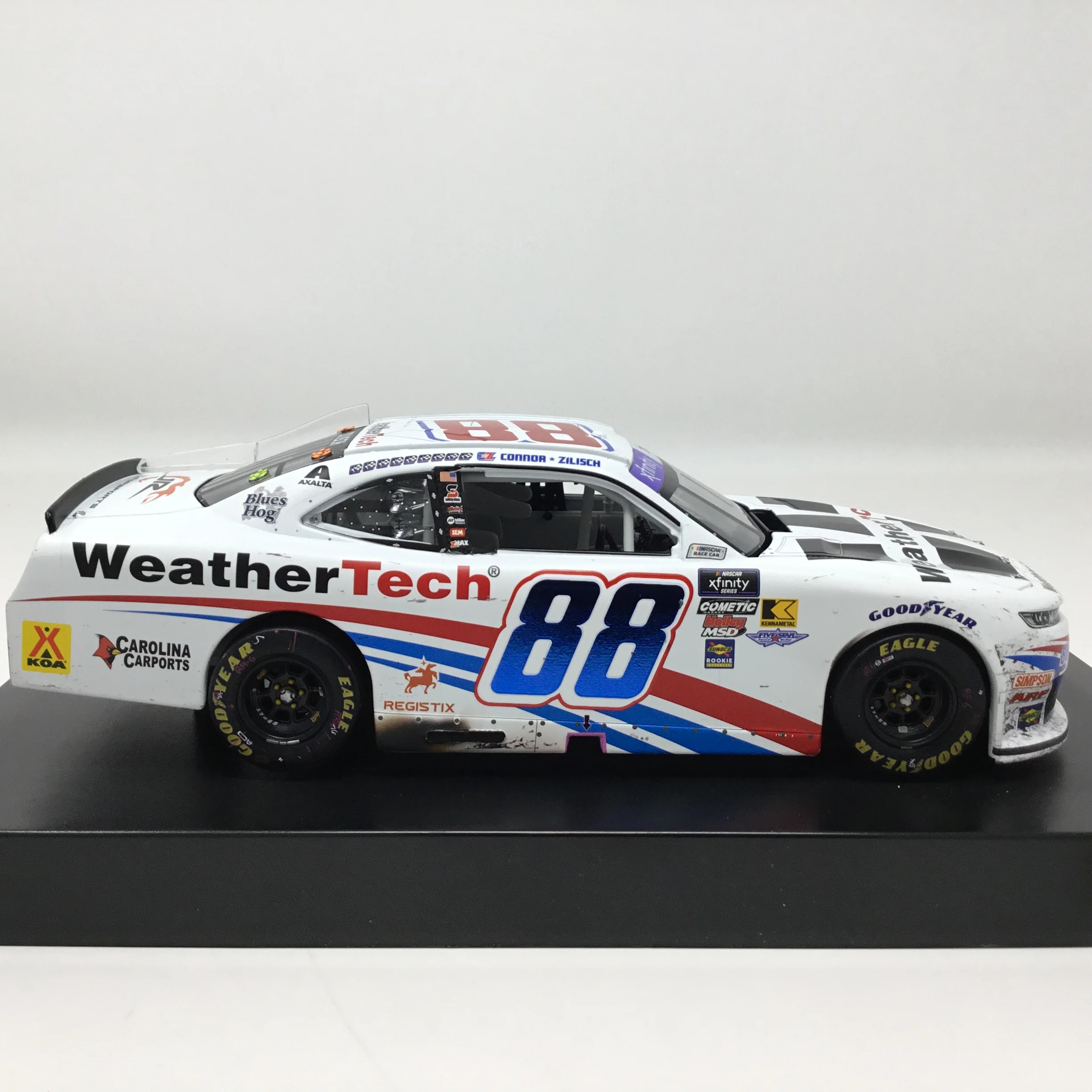 Connor Zilisch 2025 Weathertech WWT Raceway Race Win Foil Number 1:24 Diecast - Image 5