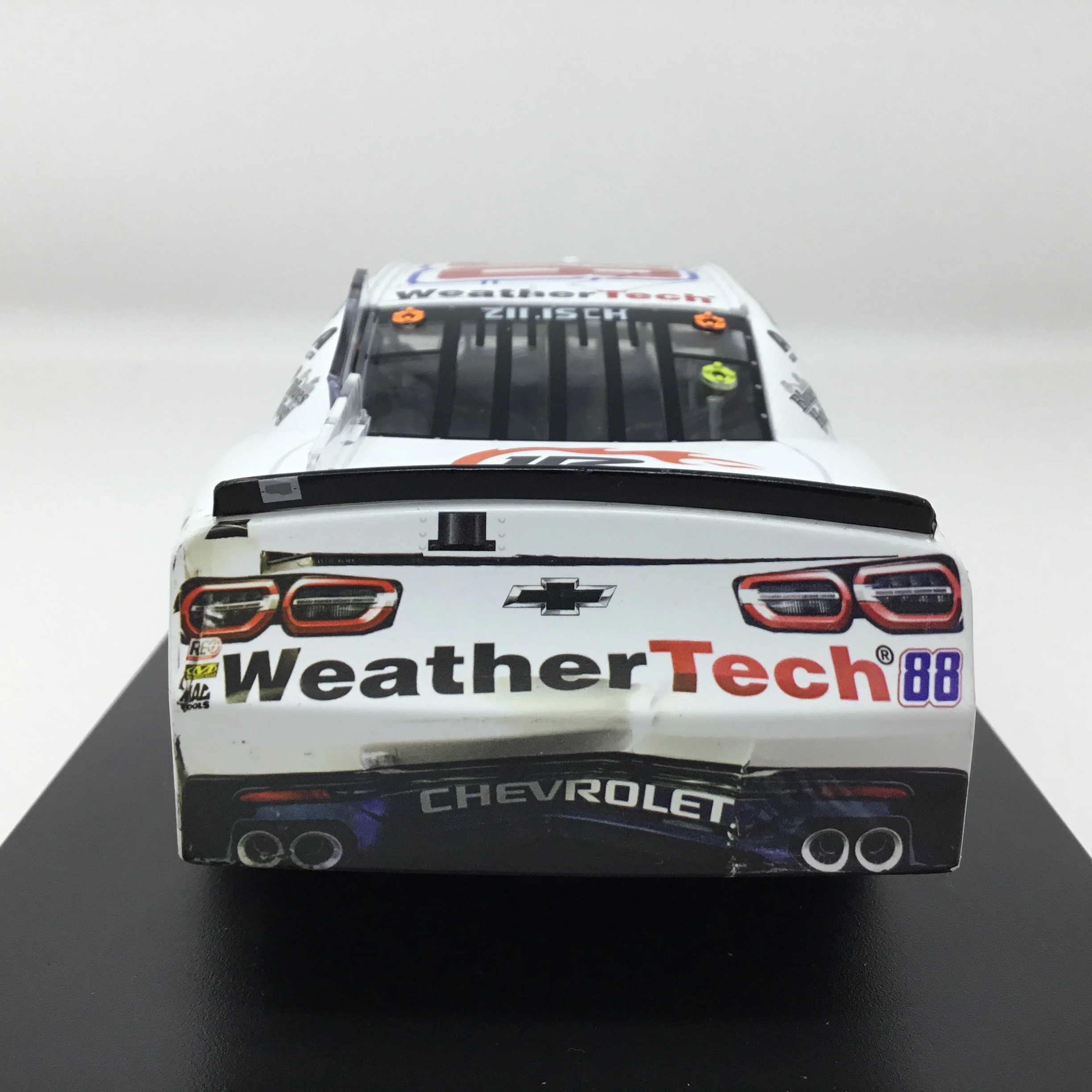 Connor Zilisch 2025 Weathertech WWT Raceway Race Win Foil Number 1:24 Diecast - Image 6