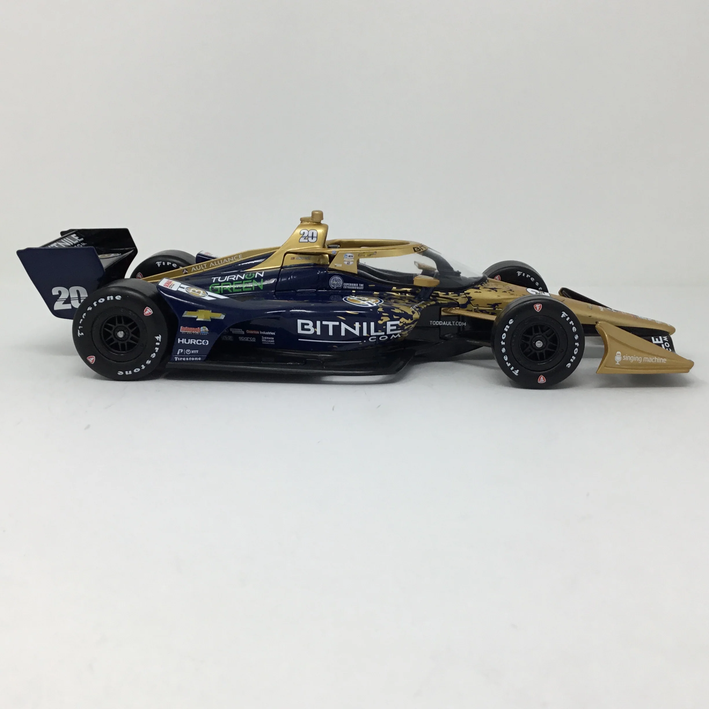 Conor Daly 2023 Bitnile / Ed Carpenter Racing 1:18 Diecast - Image 4
