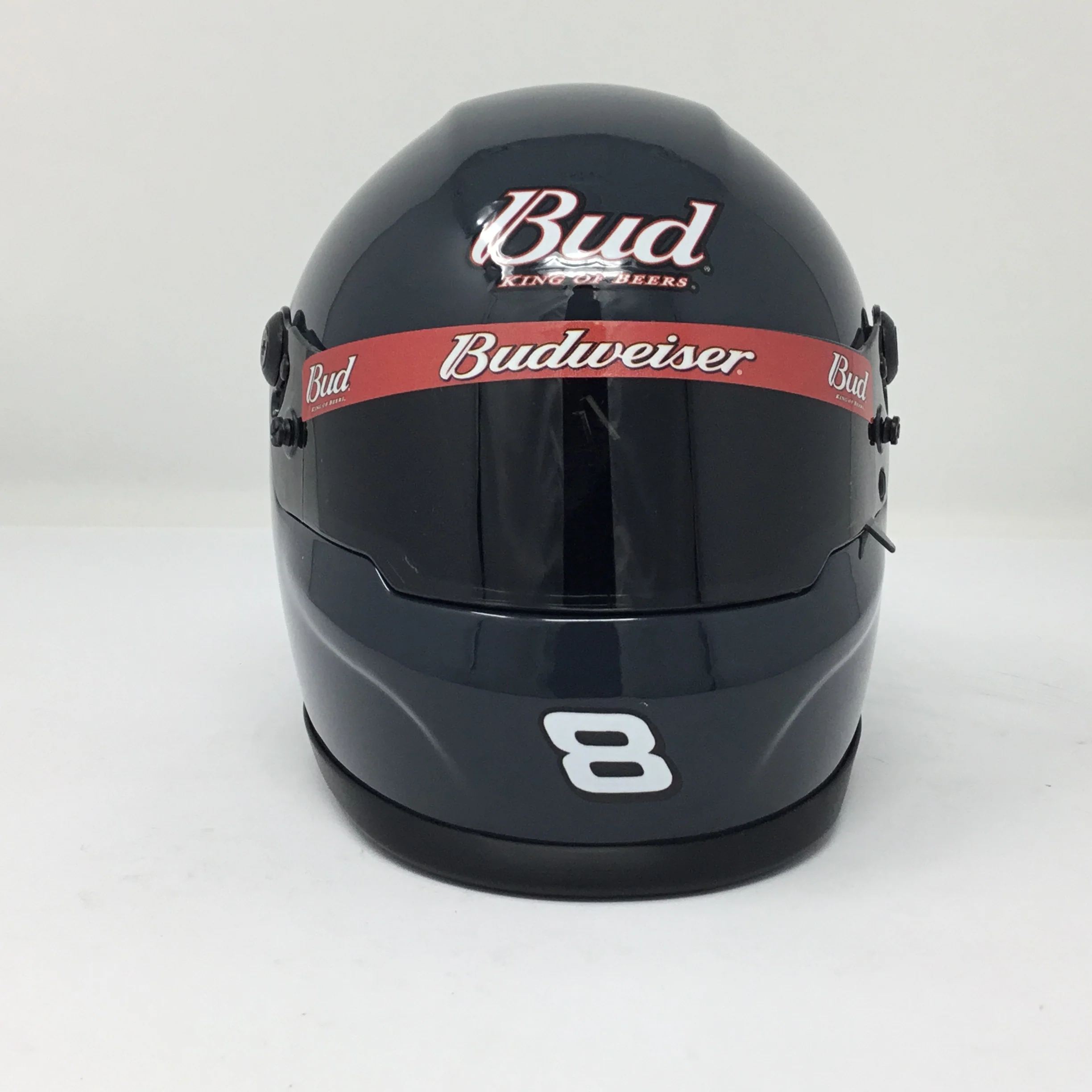 Dale Earnhardt Jr. 2024 Budweiser Late Model Mini 1:2 Scale Helmet - Image 5
