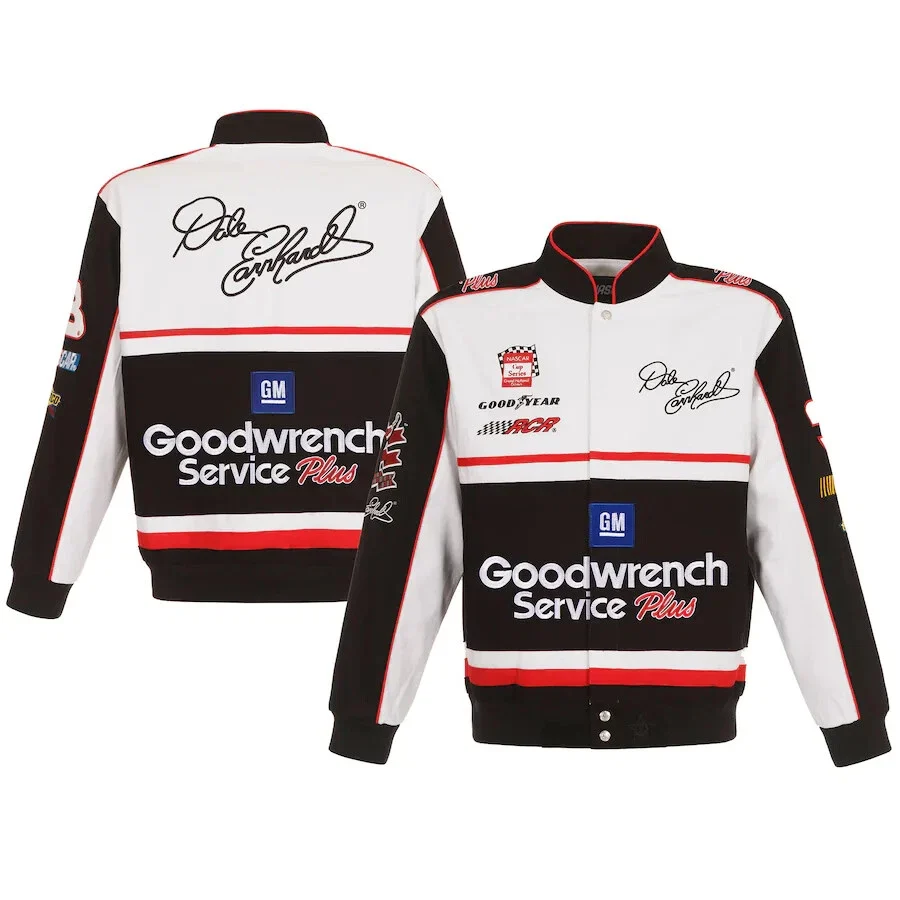 Dale Earnhardt Sr. GM Goodwrench Service Plus Cotton Uniform Full-Snap Jacket