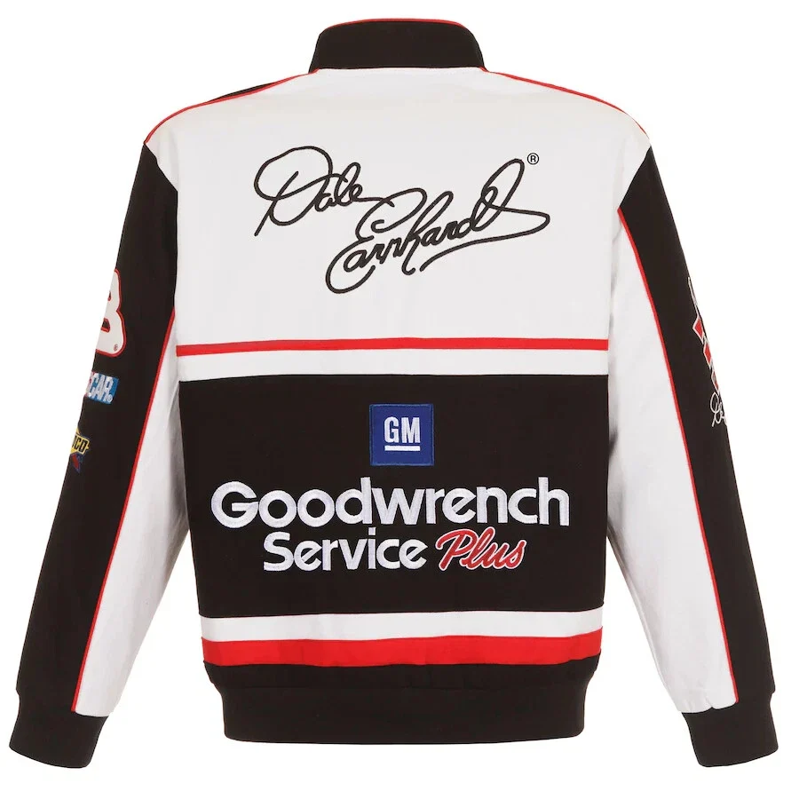 Dale Earnhardt Sr. GM Goodwrench Service Plus Cotton Uniform Full-Snap Jacket - Image 3