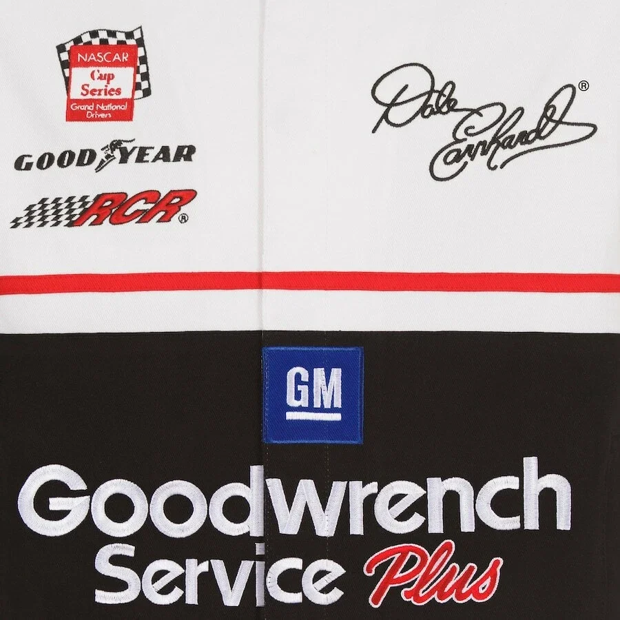 Dale Earnhardt Sr. GM Goodwrench Service Plus Cotton Uniform Full-Snap Jacket - Image 4