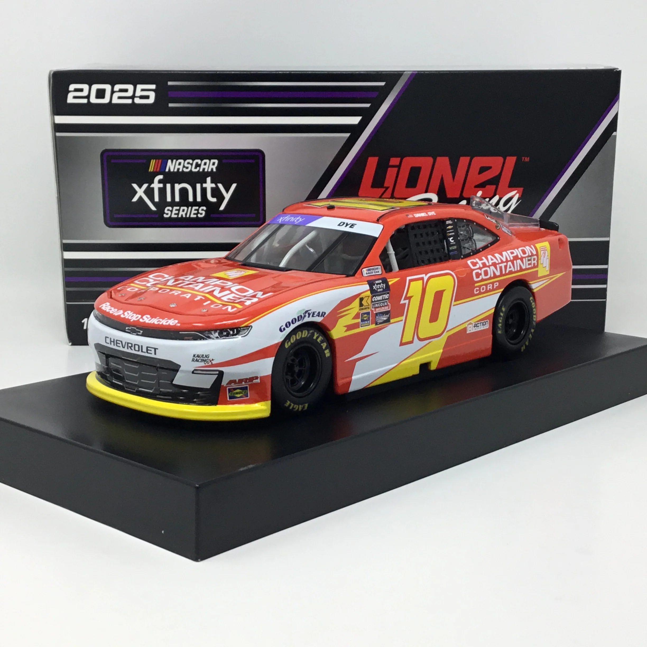 Daniel Dye 2025 Champion Container 1:24 Diecast