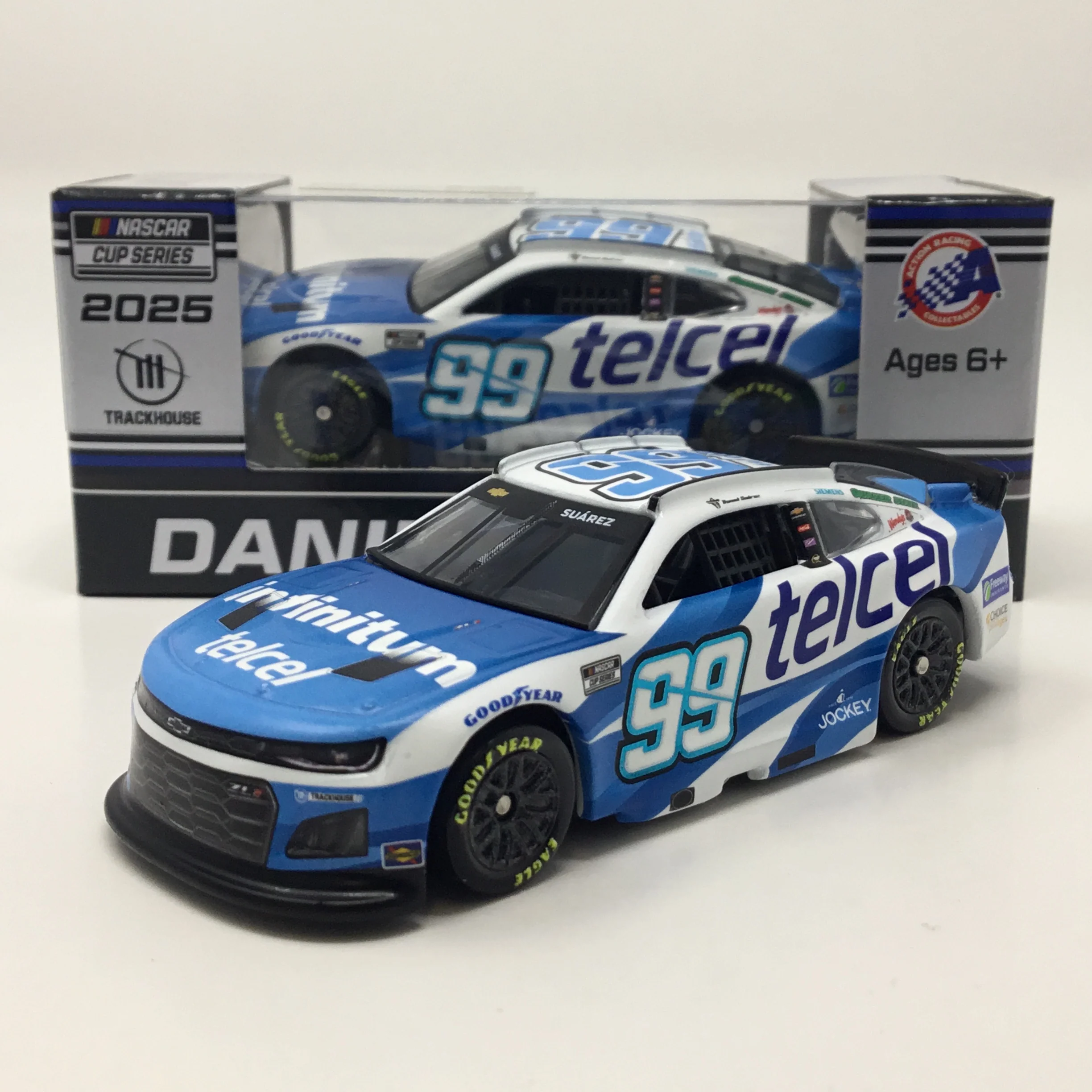 Daniel Suarez 2025 Telcel 1:64 Diecast